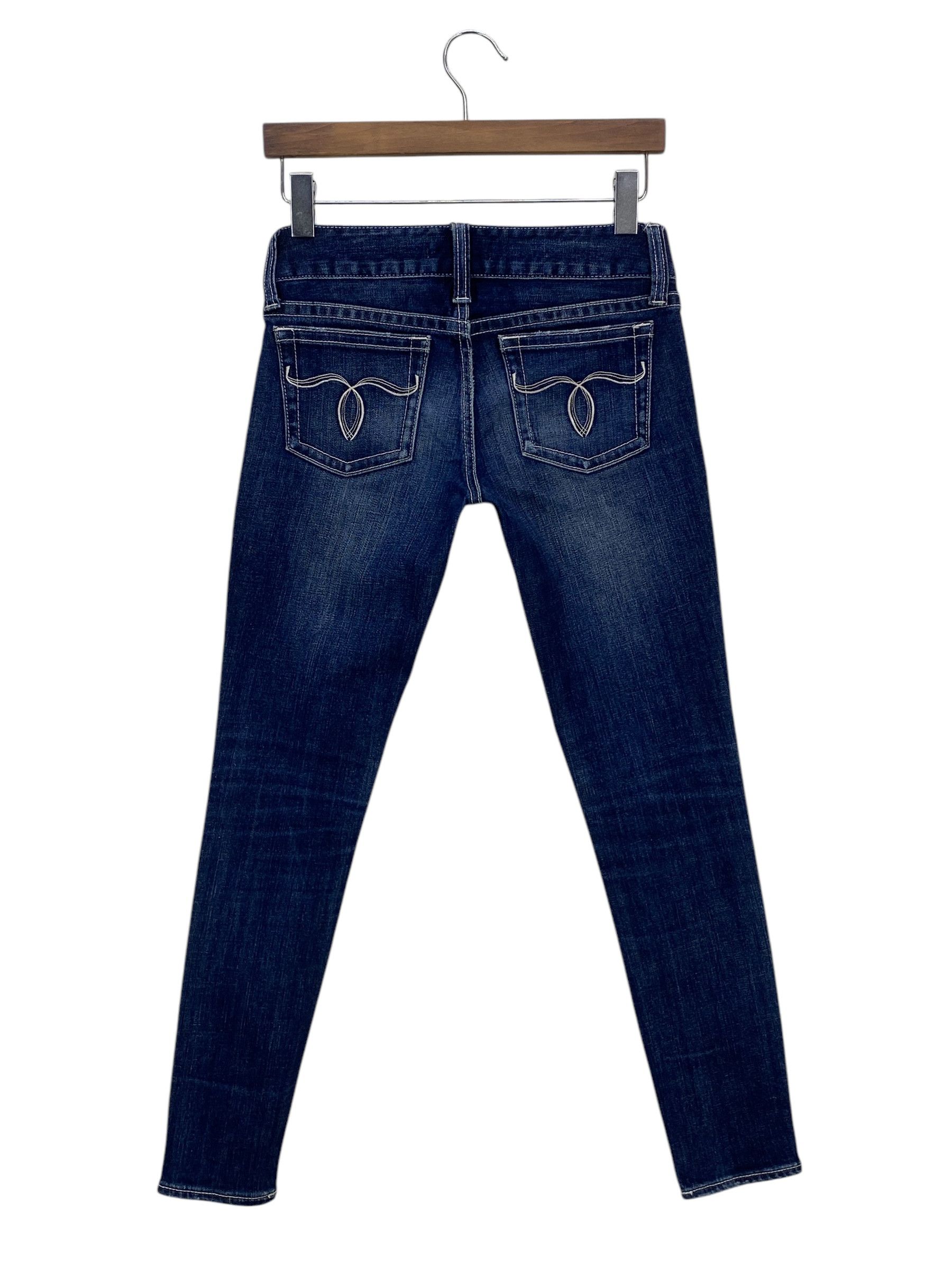 Japanese Brand Moussy Jeans Skinny Jeans Low Rise Jeans Size 25" / US 0 / IT 36 - 1 Thumbnail