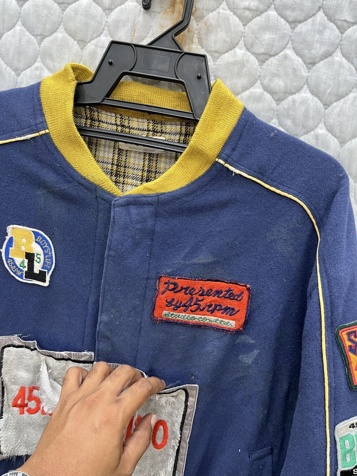 45rpm × Vintage 🔥🔥🔥ARCHIVE VTG 45RPM BOMBER JACKET Size US S / EU 44-46 / 1 - 18 Thumbnail