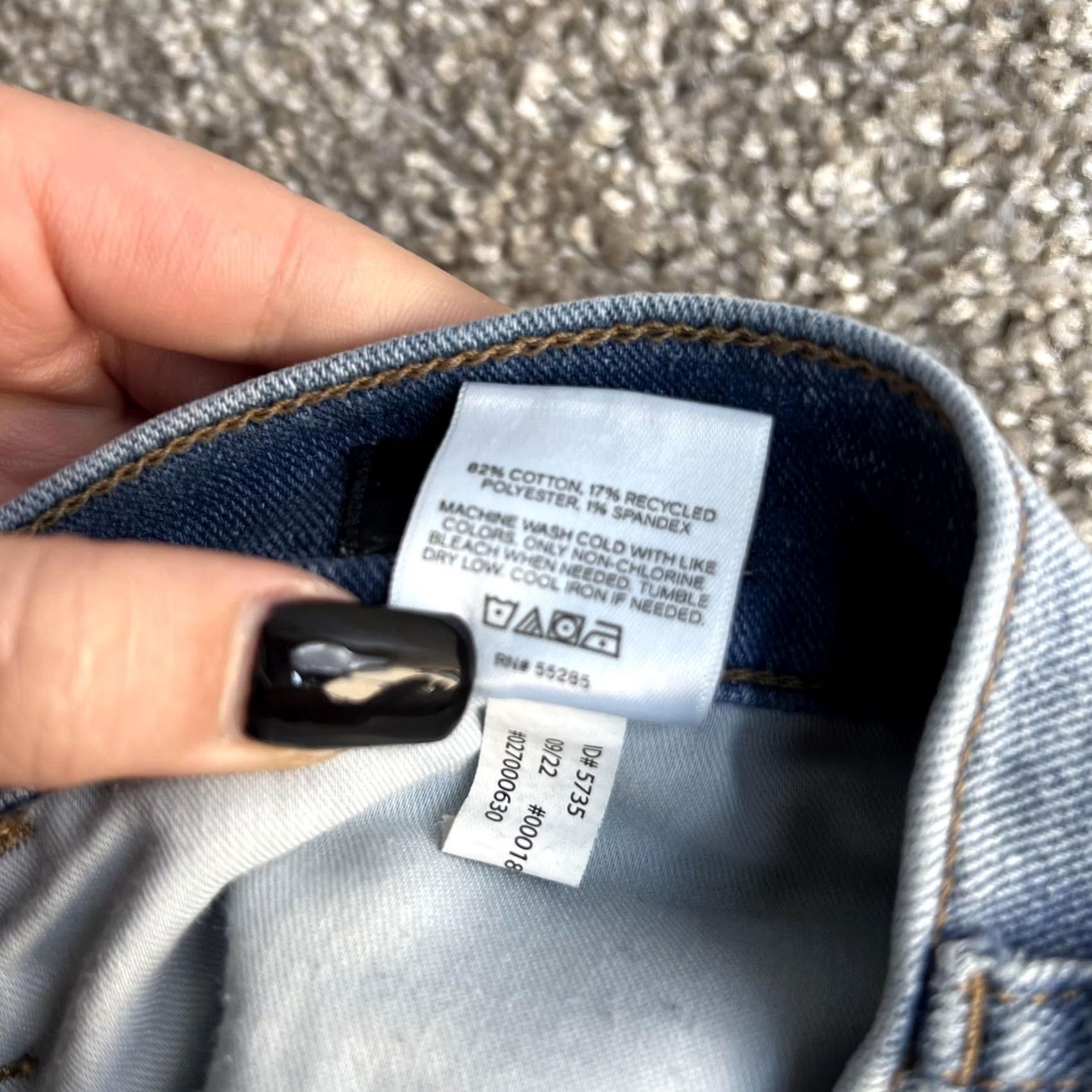 Express Express '90s Bootcut Jeans Womens 10R Light Wash Blue High Rise Stretch Denim Size 32" / US 10 / IT 46 - 6 Thumbnail
