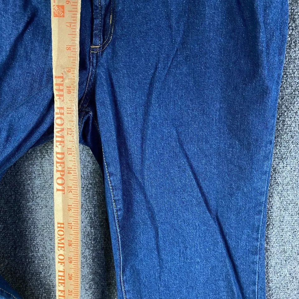 Other Woman Within Jeans Women's 14W Plus Straight Leg 100% Cotton Size 36" / US 14 / IT 50 - 4 Thumbnail