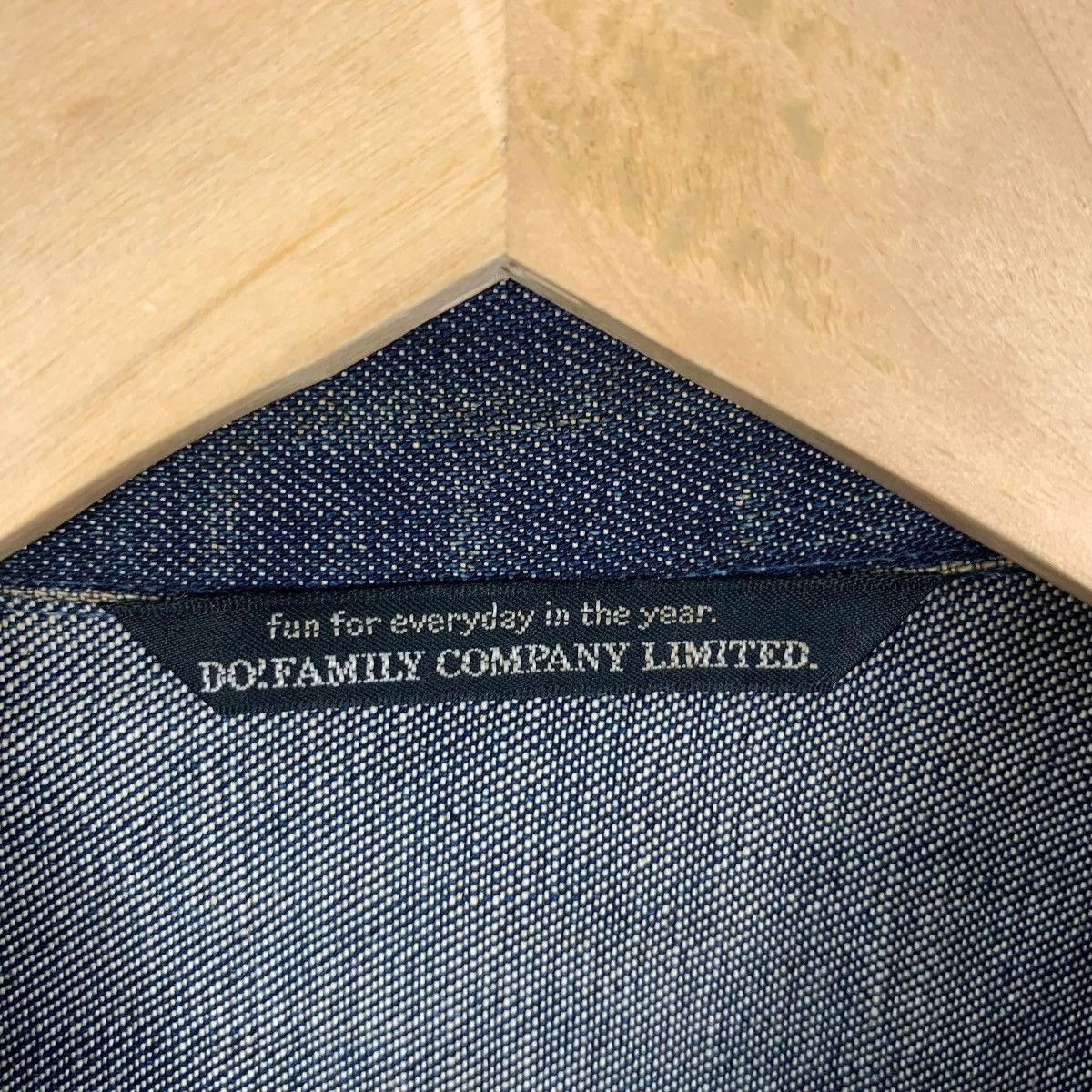 Vintage Vintage 80s DO! FAMILY JAPAN Pure Indigo Denim Jeans Jacket Size M / US 6-8 / IT 42-44 - 7 Thumbnail