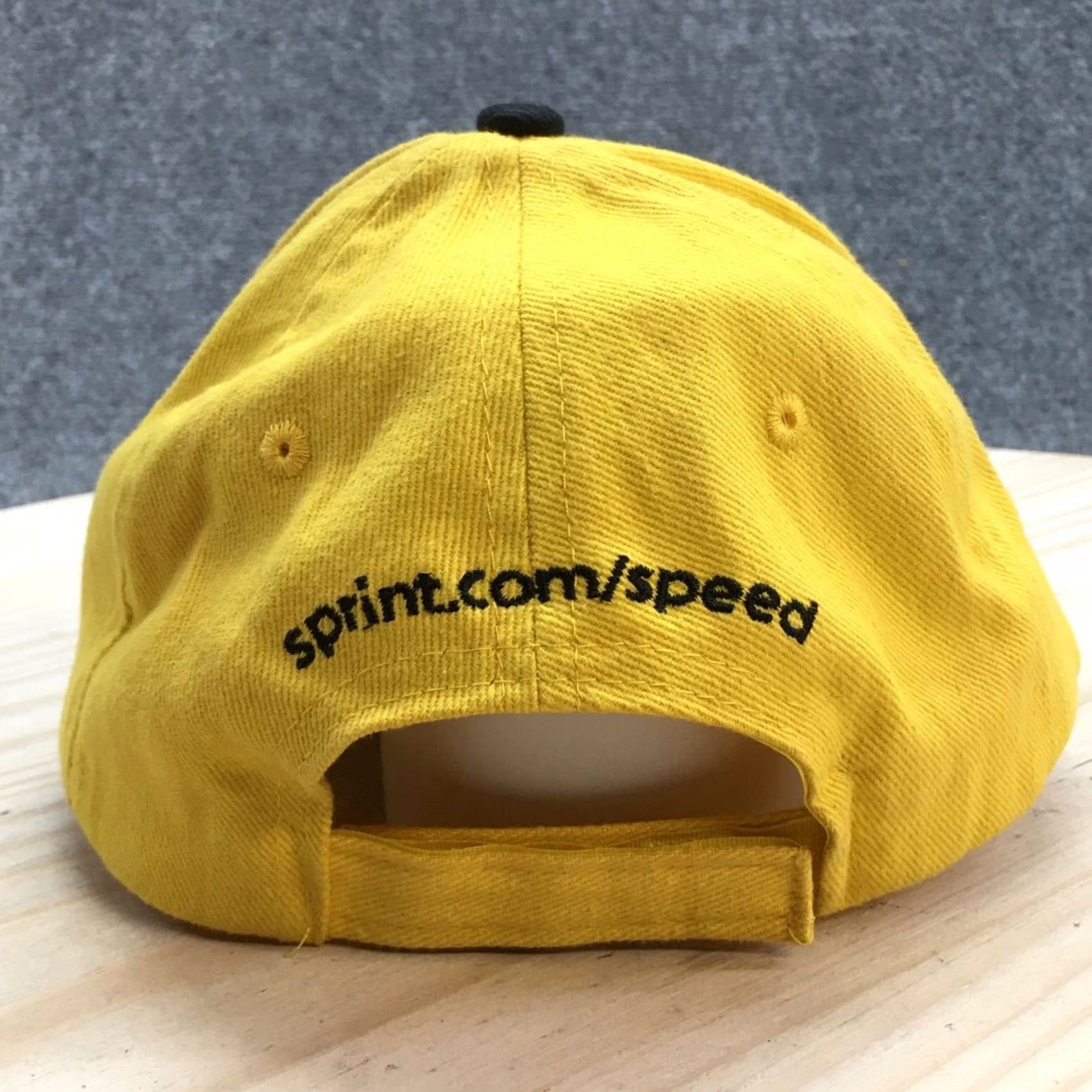 NASCAR Nascar Sprint Baseball Cap Hat Mens One Size Yellow Black Adjustable Embroidered Size ONE SIZE - 6 Thumbnail