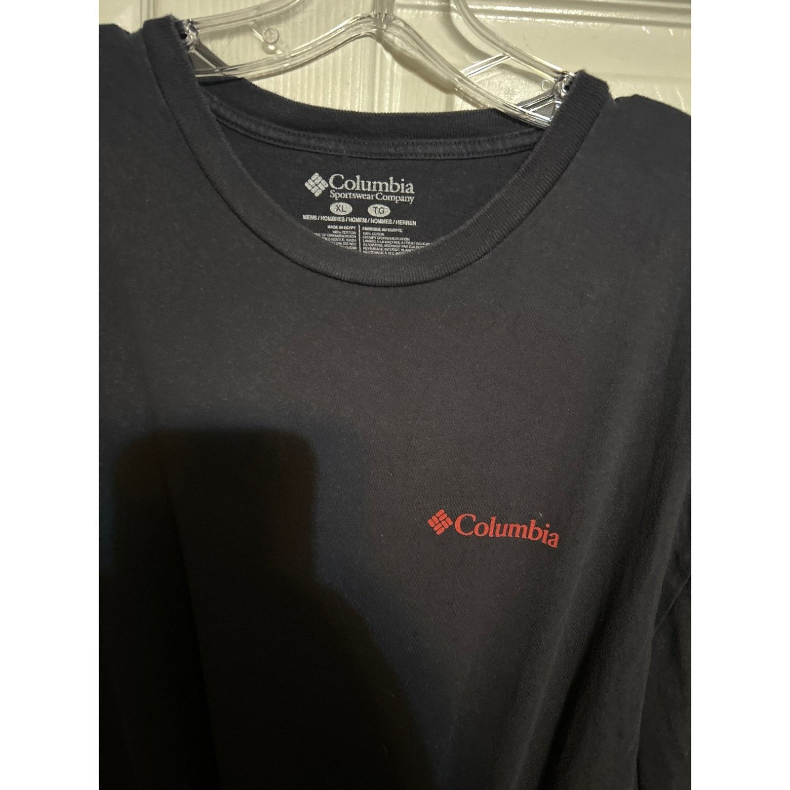 Columbia Columbia Mens XL Long Sleeve Graphic T-Shirt Black Mountain Size US XL / EU 56 / 4 - 2 Thumbnail