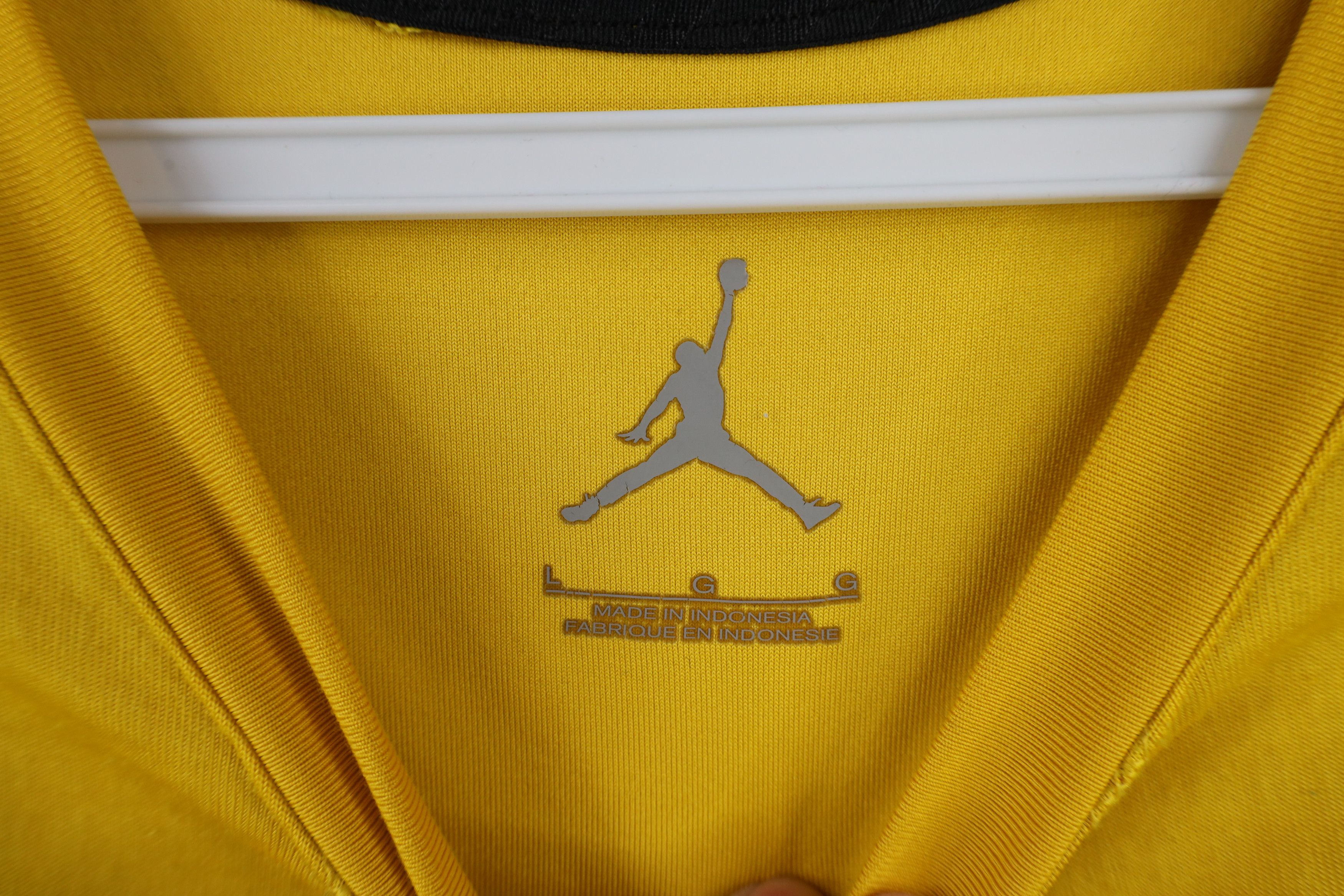 Nike × Vintage Nike Air Jordan Lined University of Michigan Sweatshirt Size US L / EU 52-54 / 3 - 7 Thumbnail