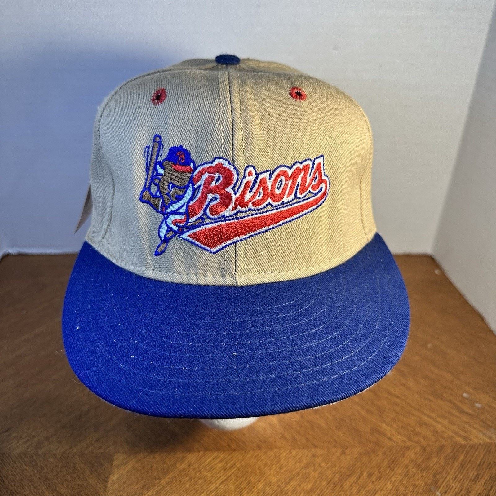Pro Line VTG 90's Buffalo Bisons Pirates ProLine Fitted Hat 7 1/2 New Size ONE SIZE - 1 Thumbnail