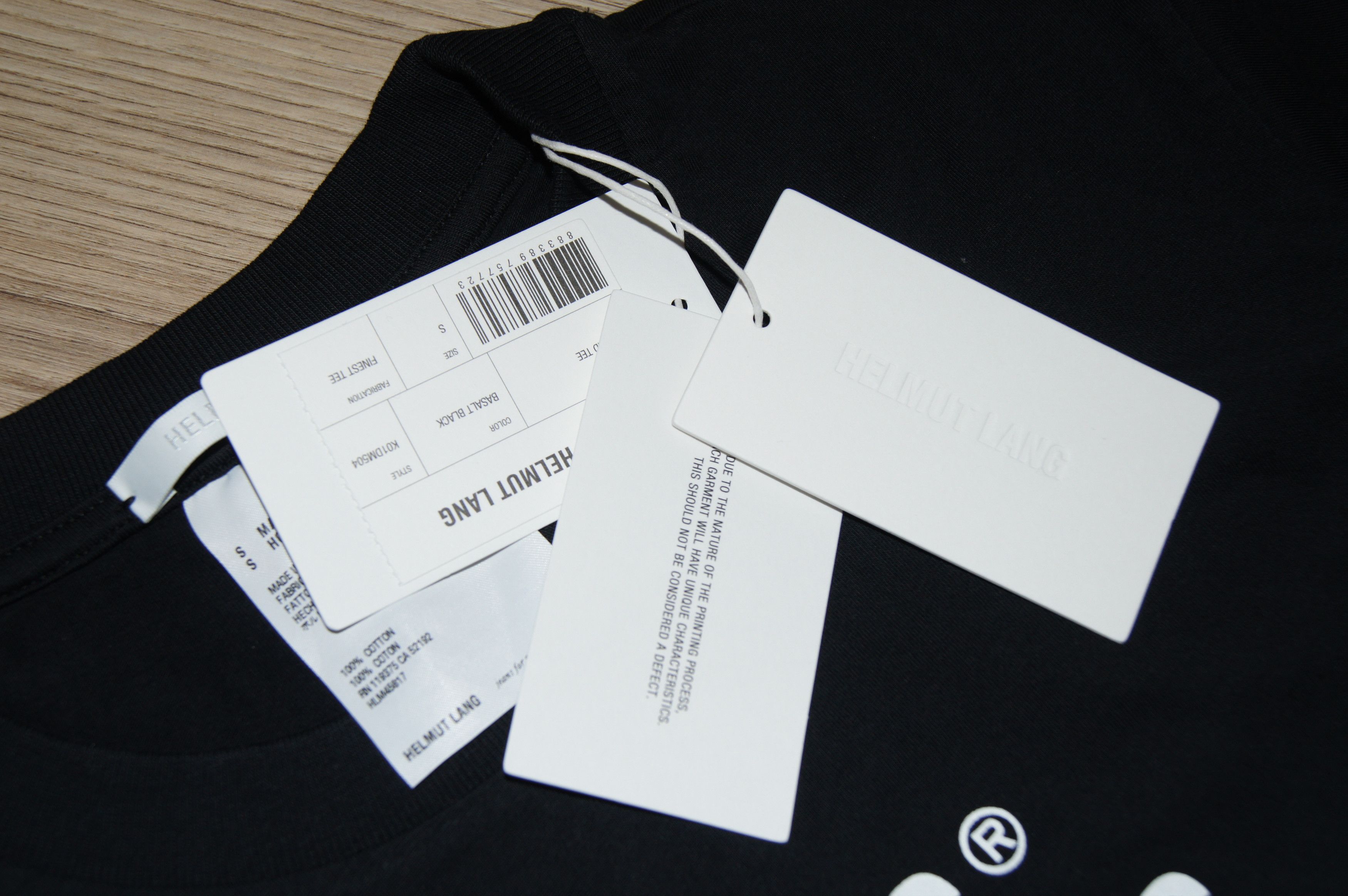 Designer × Helmut Lang Helmut Lang T-Shirt Man Women mesh luxury archive rare y2k Size US S / EU 44-46 / 1 - 7 Thumbnail
