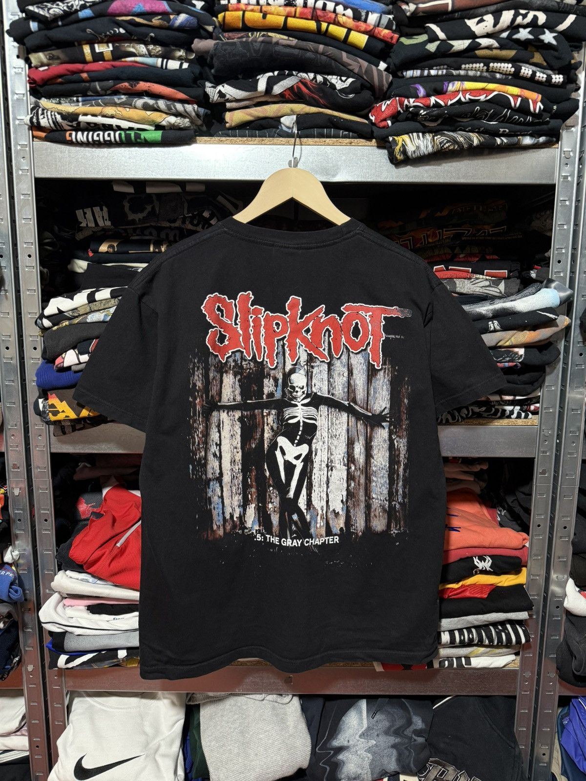 Slipknot Vintage 2014 Slipknot .5: The Gray Chapter Rock Band T-Shirt Size US XL / EU 56 / 4 - 2 Thumbnail