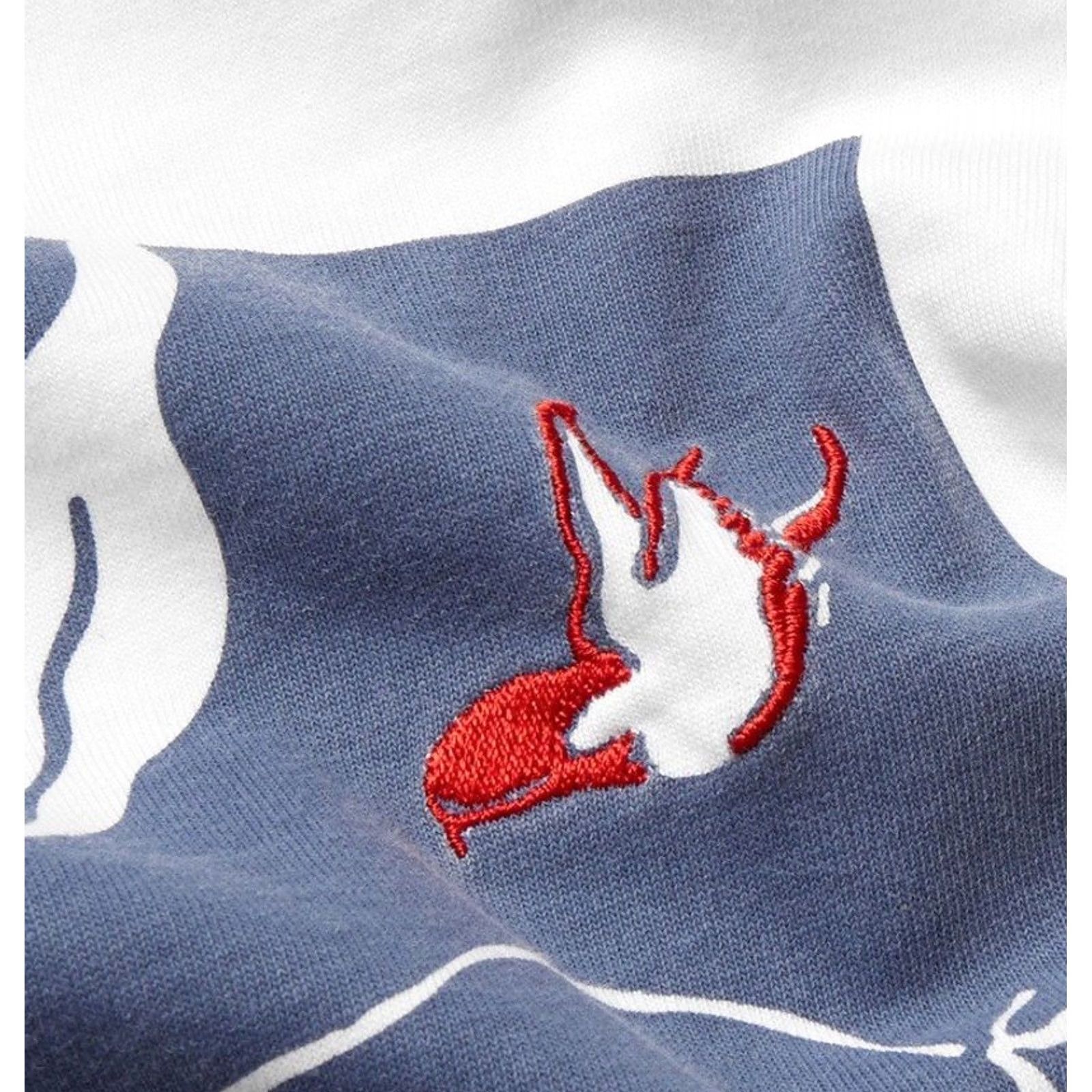 Rag & Bone Rag & Bone New York Graphic Embroidered Bird T-Shirt Rare XL White Mens Size US XL / EU 56 / 4 - 3 Thumbnail