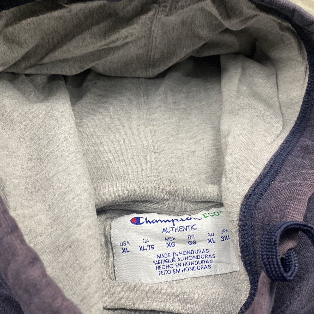 Champion × Vintage y2k Distressed Champion Boxy Oversize Pullover Size US XL / EU 56 / 4 - 8 Thumbnail