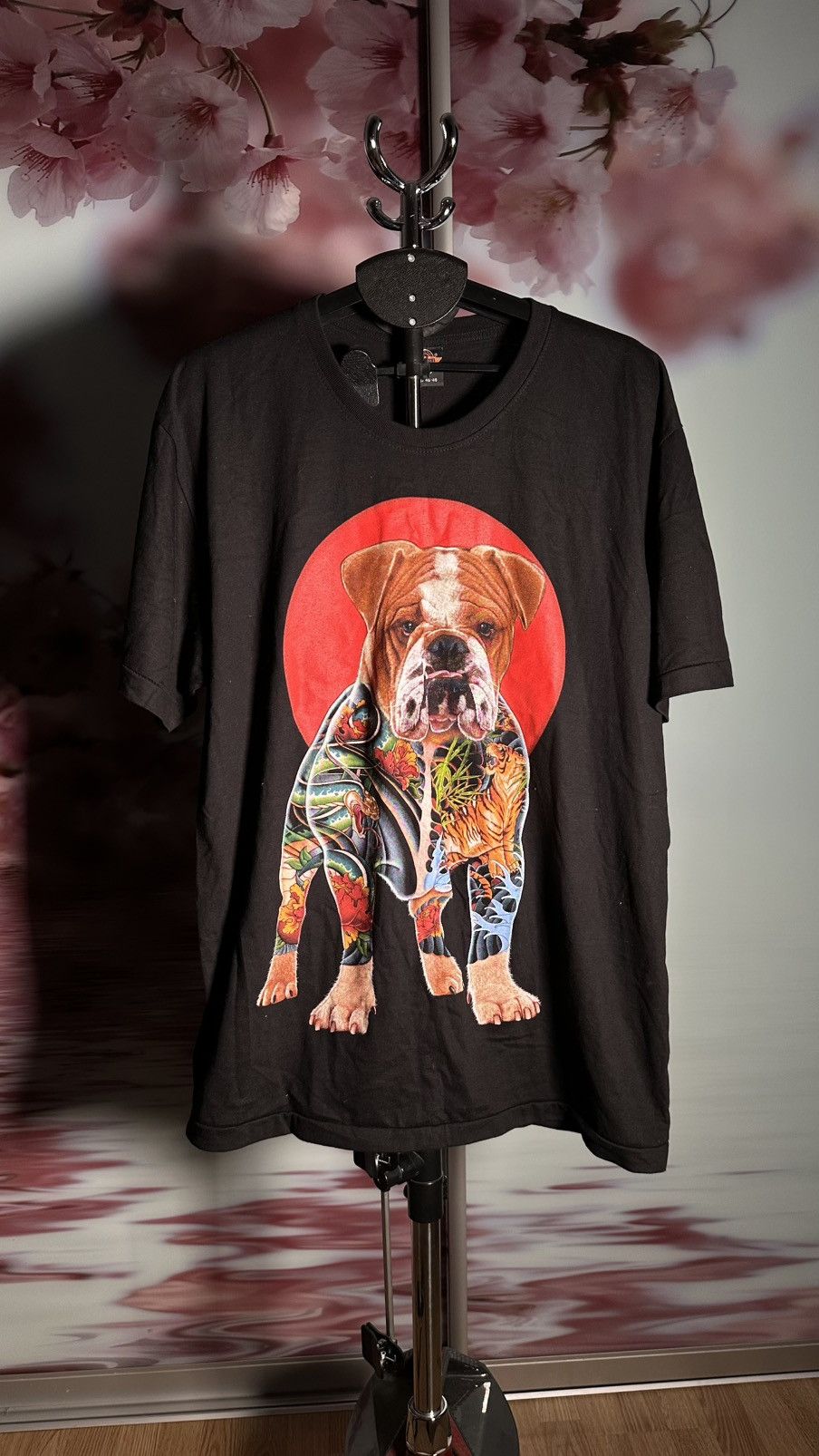 Vintage ROCK EAGLE bulldog t-shirt🔥 Size US XL / EU 56 / 4 - 3 Thumbnail
