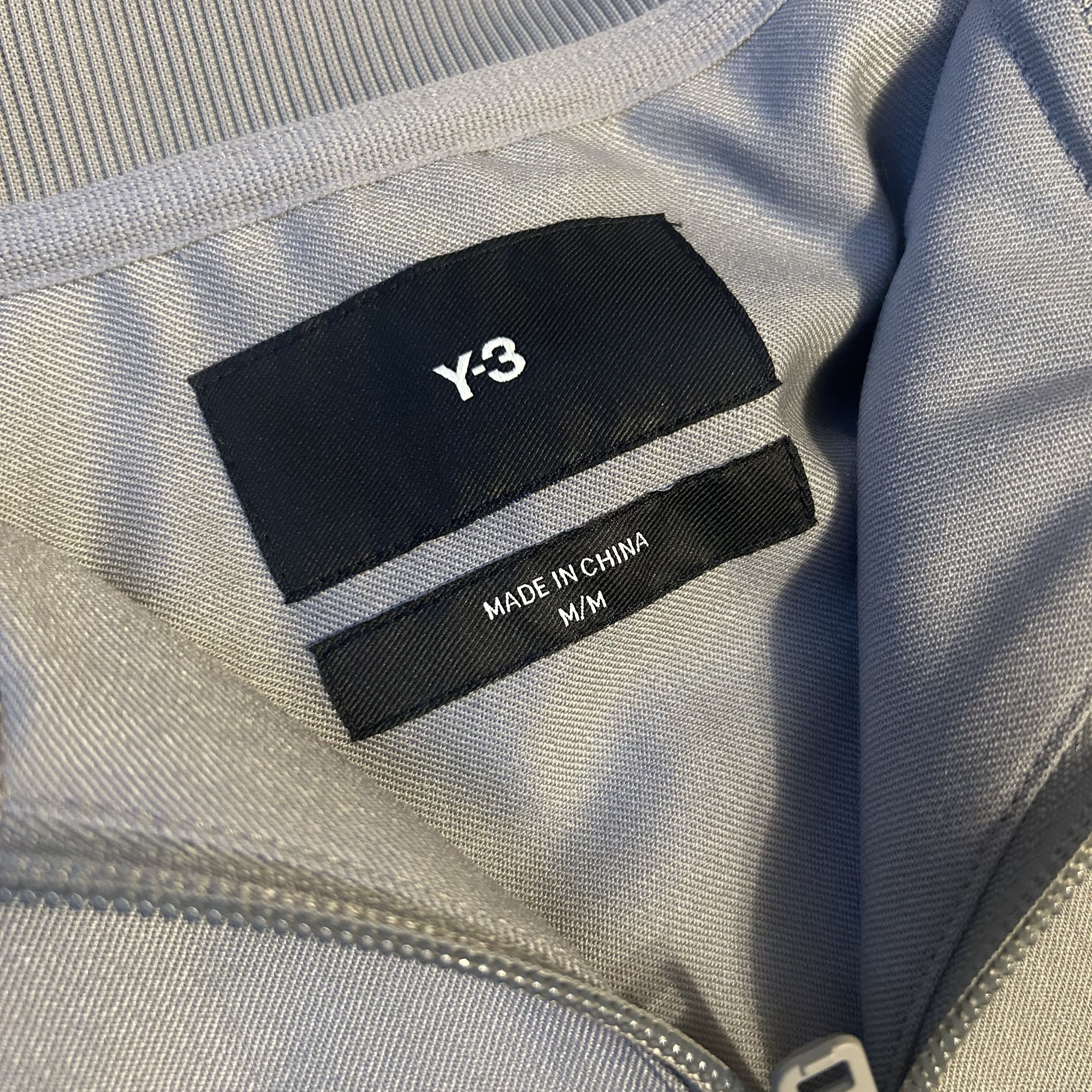 Y-3 × Yohji Yamamoto Y-3 Refined Woven Track Top, Grey Medium Size US M / EU 48-50 / 2 - 6 Thumbnail