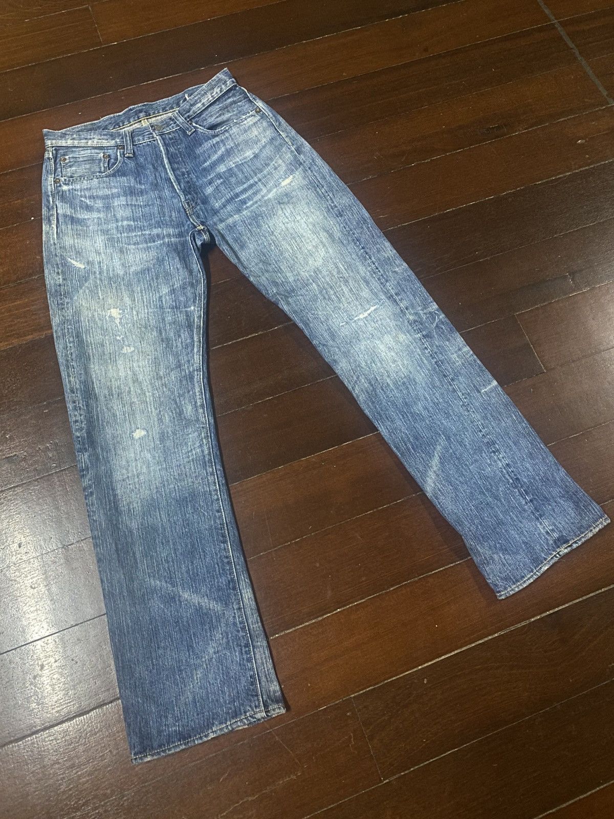 Sugar Cane vintage SUGAR CANE hawaii aloha distressed rework denim Size US 32 / EU 48 - 5 Thumbnail