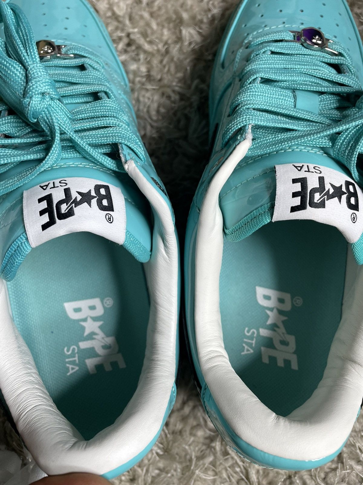 Bape Bapesta #1 M2 Blue/Turquoise Size US 9 / EU 42 - 11 Thumbnail