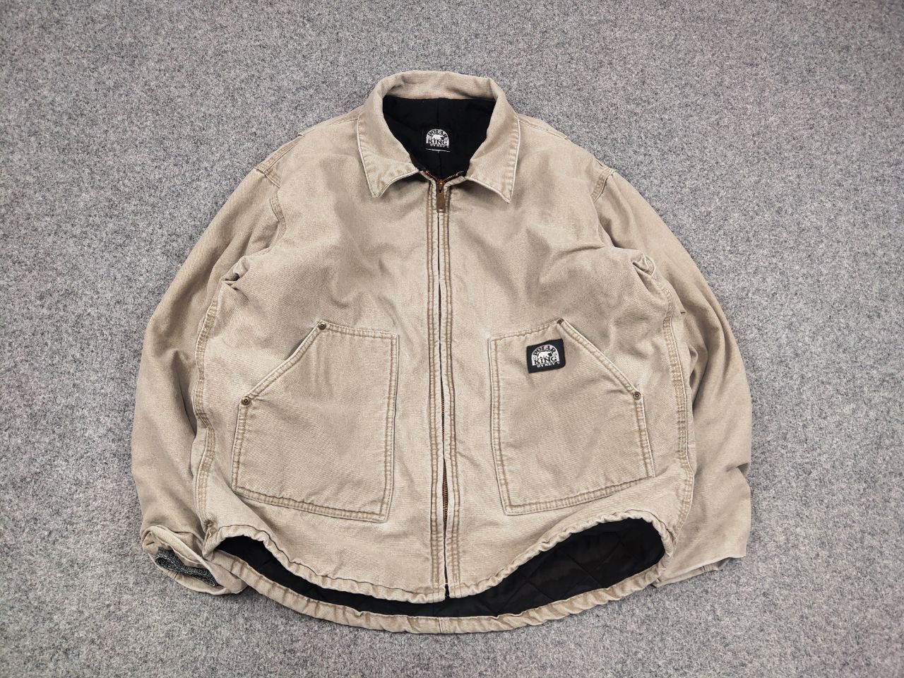 Vintage 90's USA Polar King key Jacket detroit carhartt Syle
