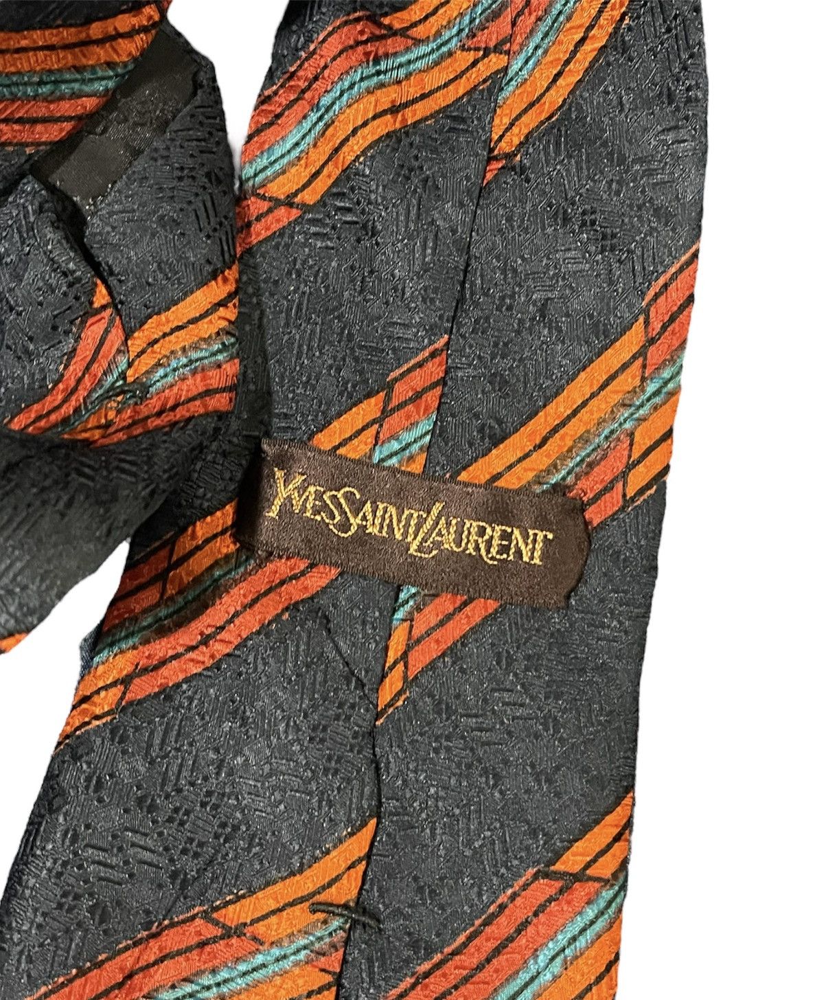 Yves Saint Laurent YSL yves saing Laurent necktie Size ONE SIZE - 3 Thumbnail