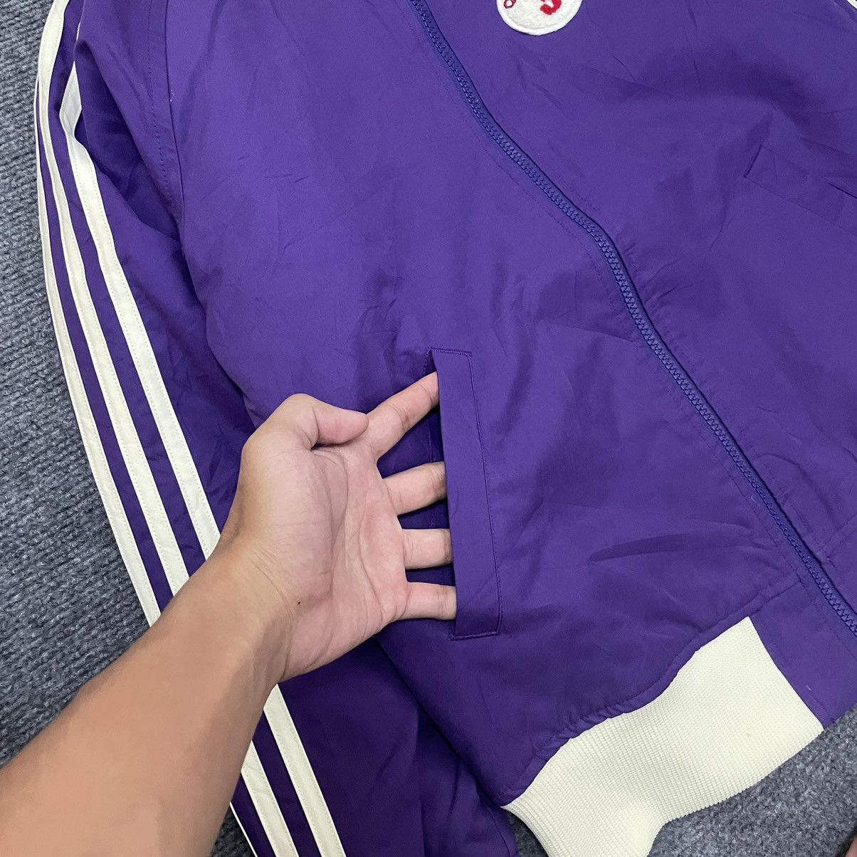 Adidas × Vintage Vintage 2005 Adidas Bomber Jacket Quilted Lining Size US S / EU 44-46 / 1 - 3 Thumbnail