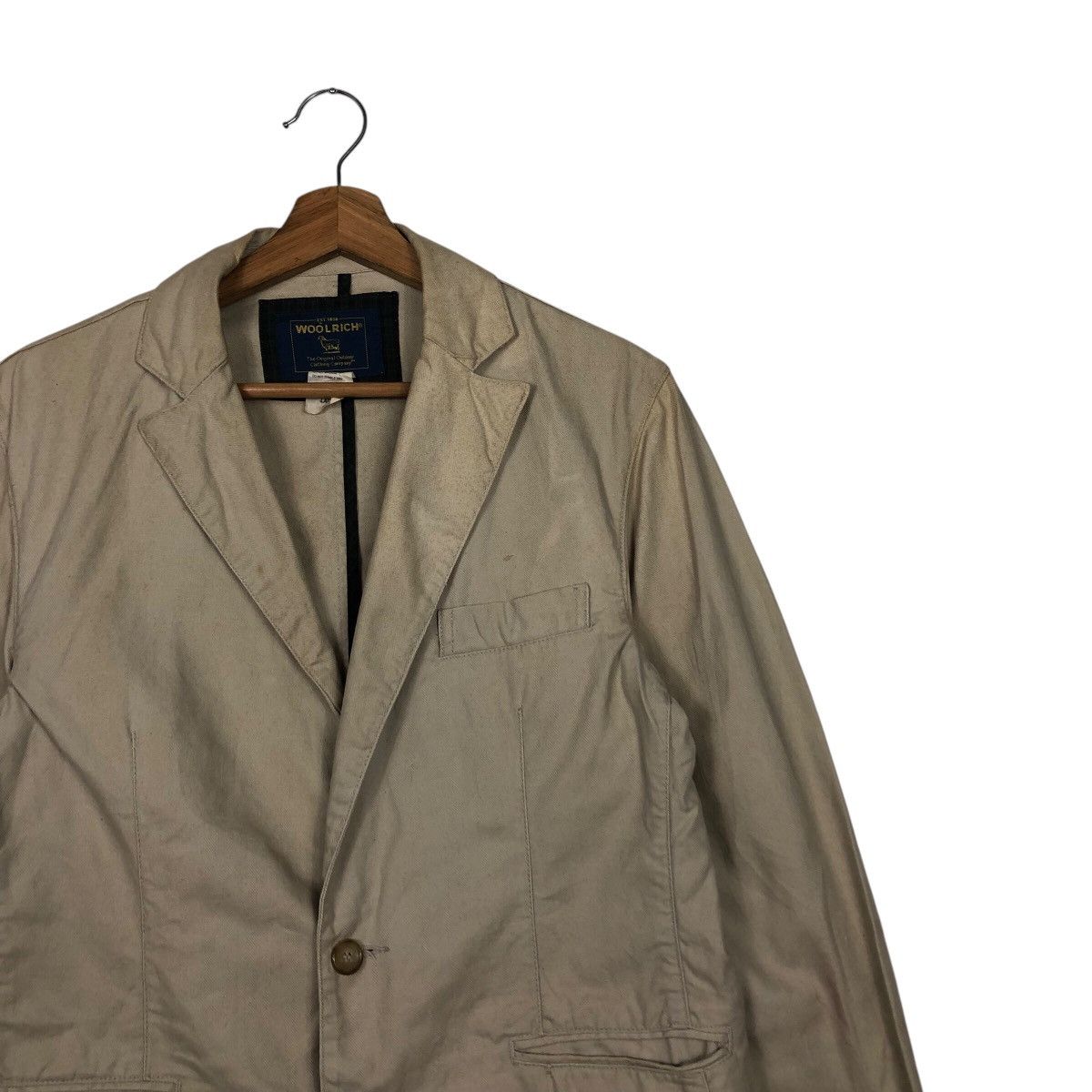 Japanese Brand 📌Cropped Chore Worker Jacket Woolrich Size US L / EU 52-54 / 3 - 8 Thumbnail