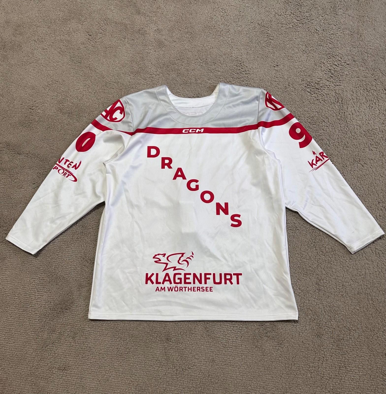 Ccm CCM KAC Klagenfurt Dragons Ice Hockey Jersey Sz XL #90Gasser Size US XL / EU 56 / 4 - 1 Thumbnail