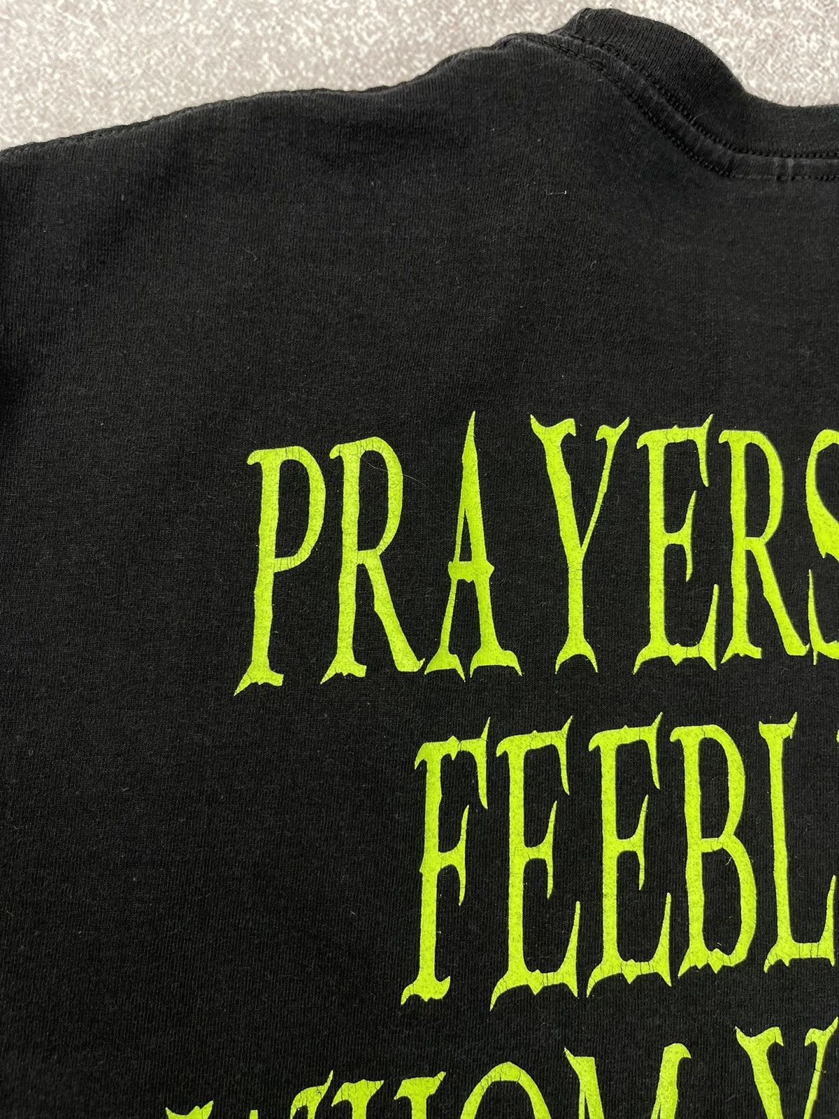 Vintage Vintage Suffocation And Jesus Wept T-Shirt Size M Size US M / EU 48-50 / 2 - 8 Thumbnail