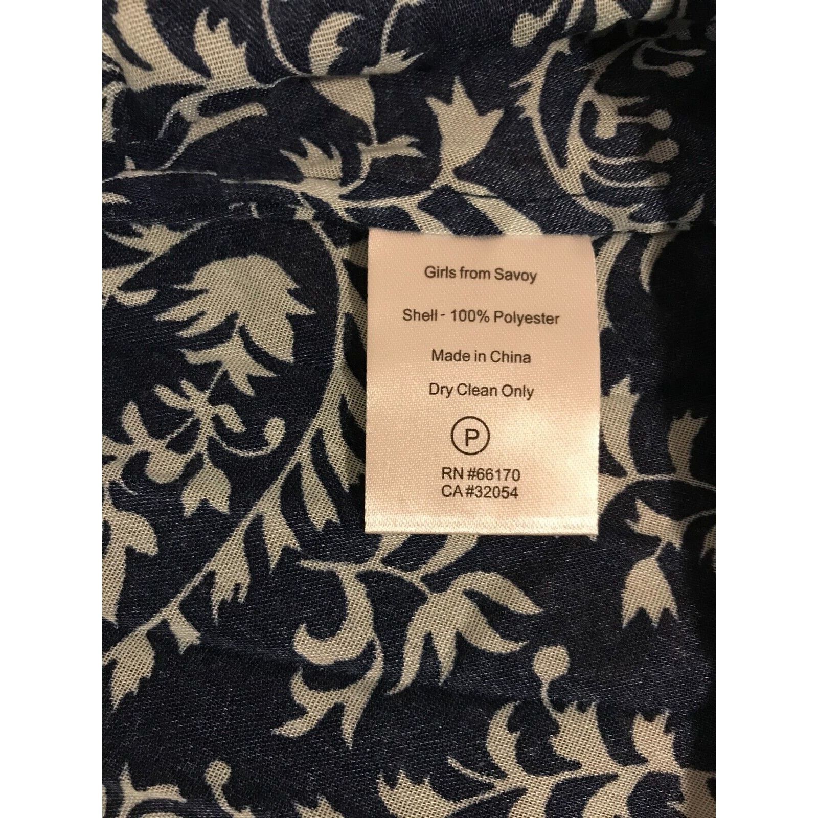 Anthropologie Anthropologie Girls From Savoy Blue Pleated Floral Midi Size 28" / US 6 / IT 42 - 7 Thumbnail