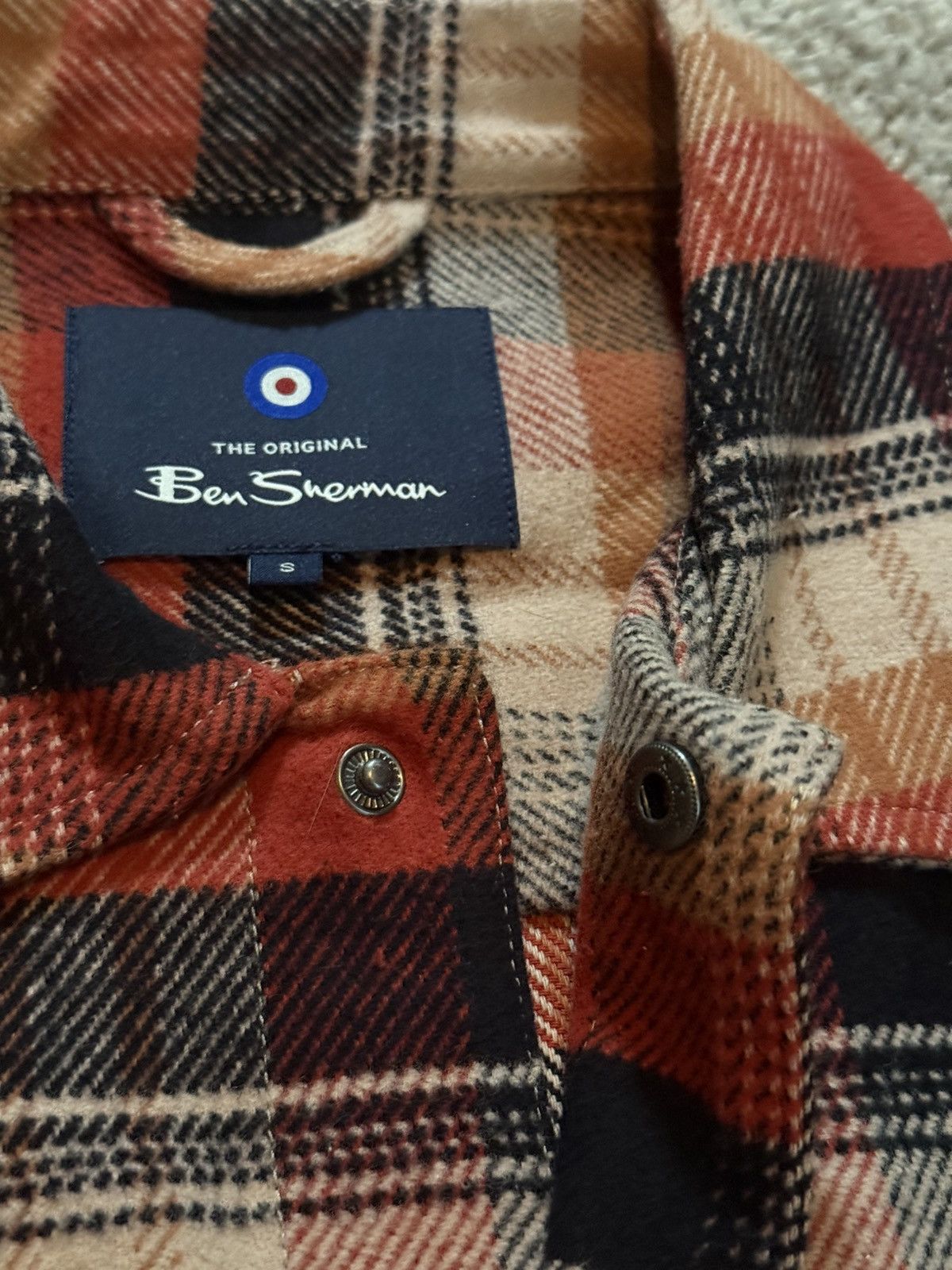 Ben Sherman × Designer Ben Sherman Multicolored Button up Flannel Size US S / EU 44-46 / 1 - 5 Thumbnail
