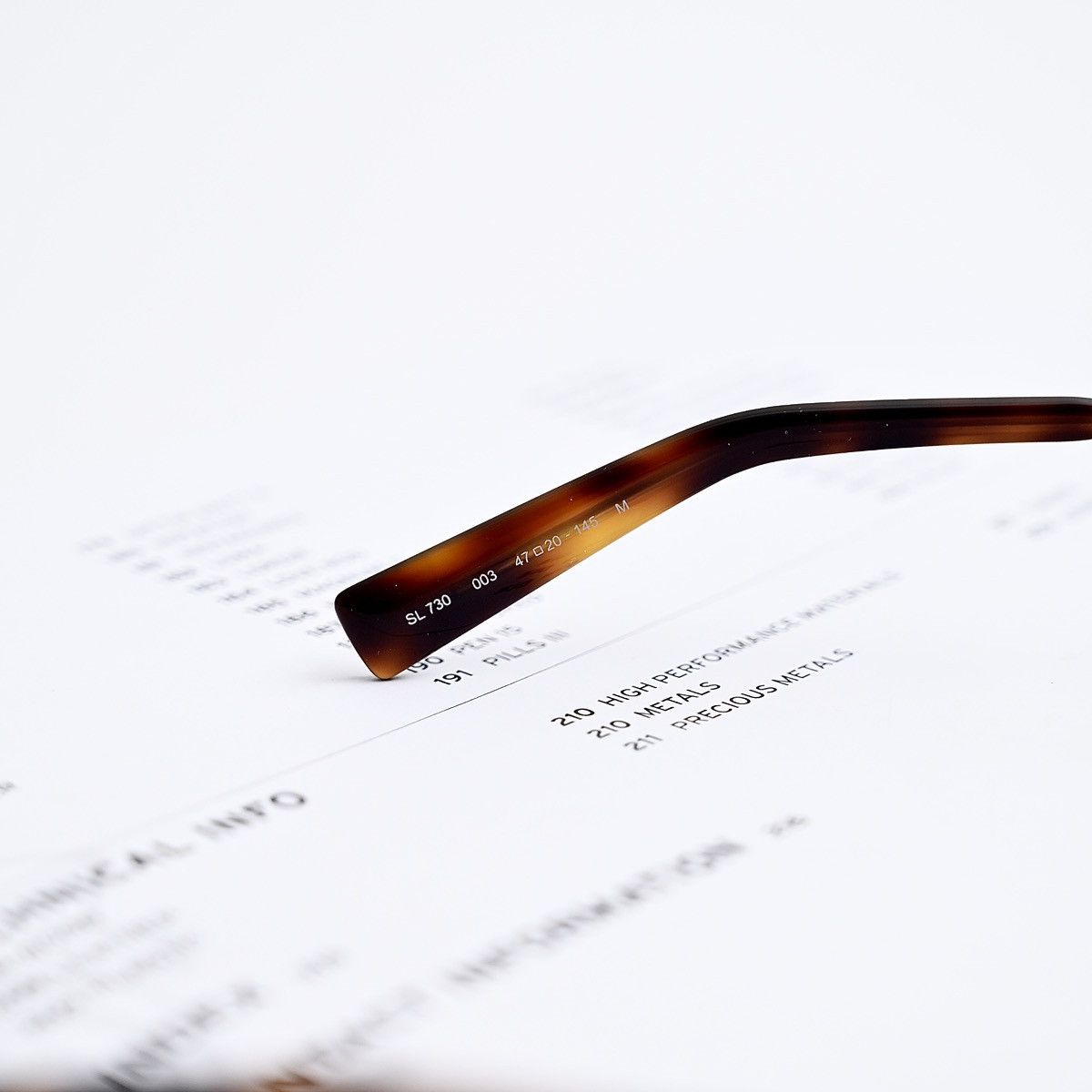 Saint Laurent Paris SAINT LAURENT SL 730 GLASSES Size ONE SIZE - 5 Thumbnail