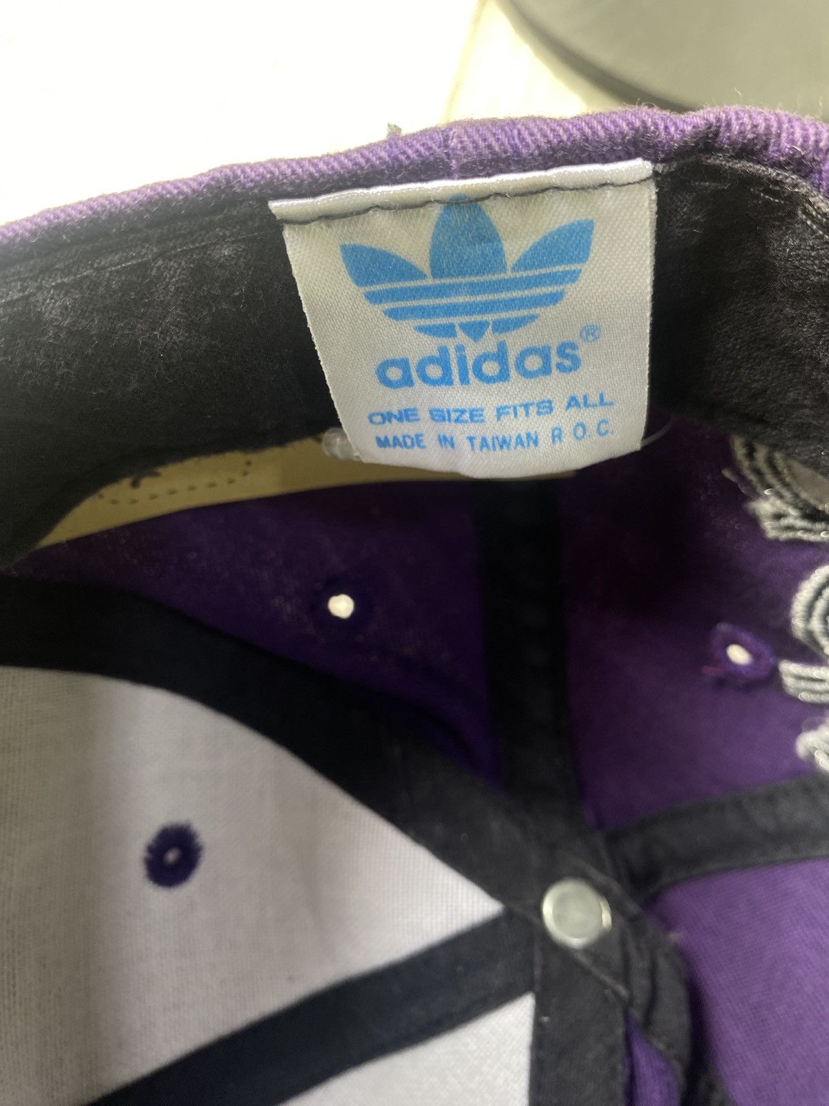 Adidas VINTAGE ADIDAS TREFOIL HAT CAP Size ONE SIZE - 8 Thumbnail
