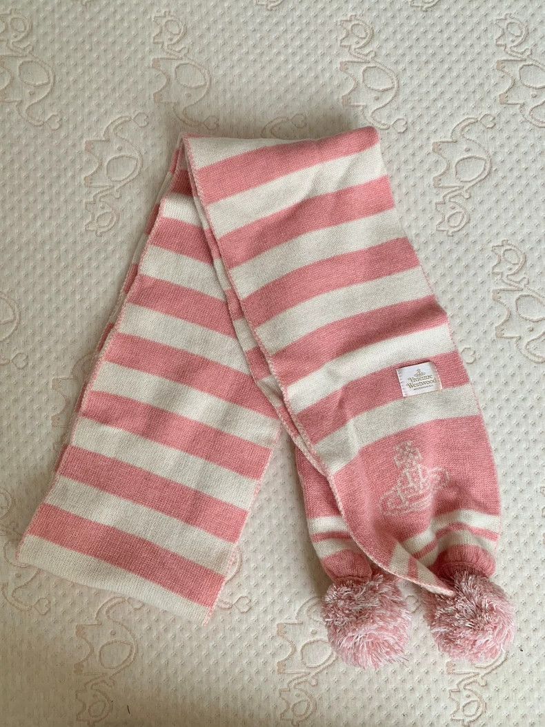 Vivienne Westwood Vivienne Westwood A wool knit scarf Size ONE SIZE - 2 Thumbnail