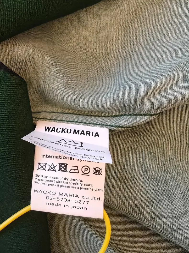 Wacko Maria Wacko Maria BASQUIAT HAWAIIAN SHIRT Basquiat Hawaiian Shir Size US L / EU 52-54 / 3 - 5 Thumbnail