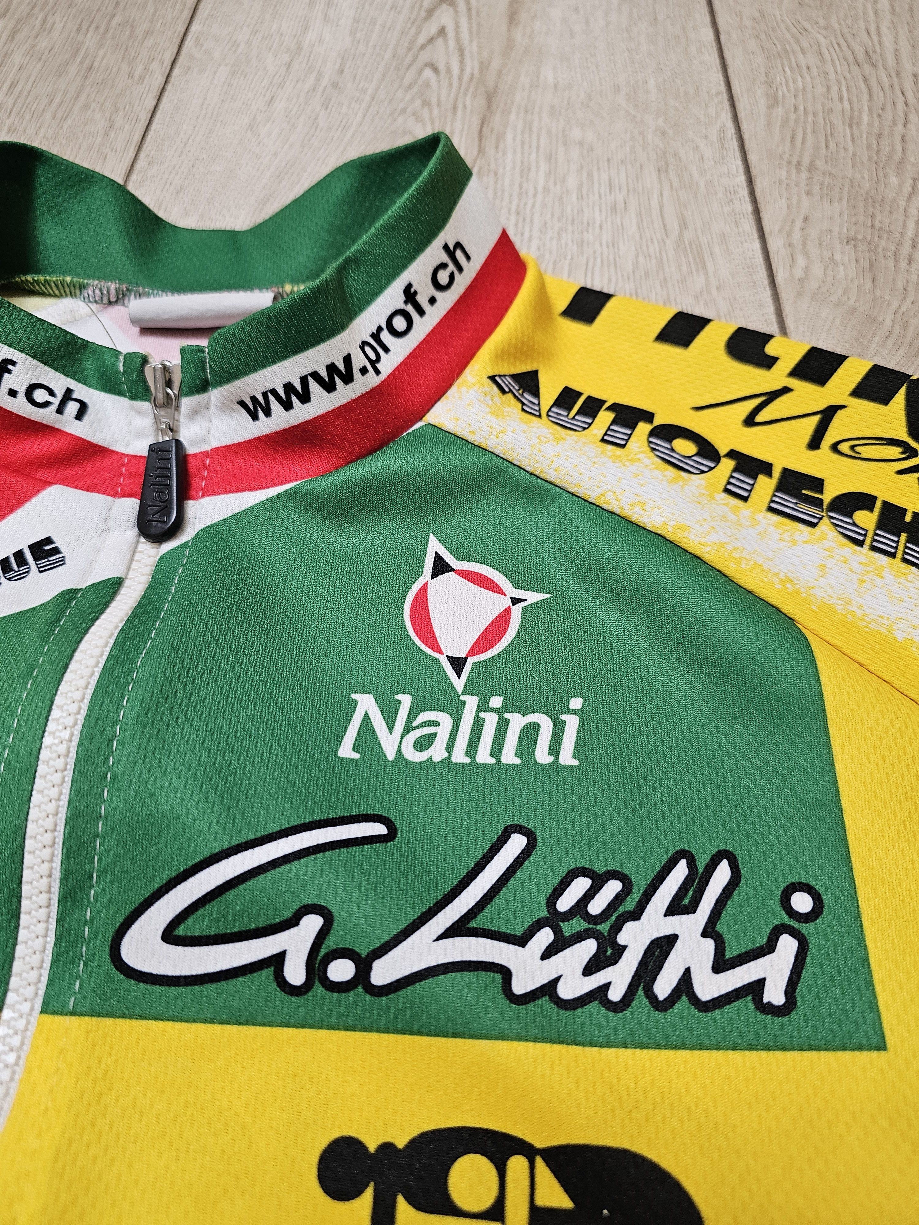 All Sport × Vintage NALINI CYCLINC JERSEY SWITZERLAND VELO TEAM PROF SHIRT Size US M / EU 48-50 / 2 - 4 Thumbnail