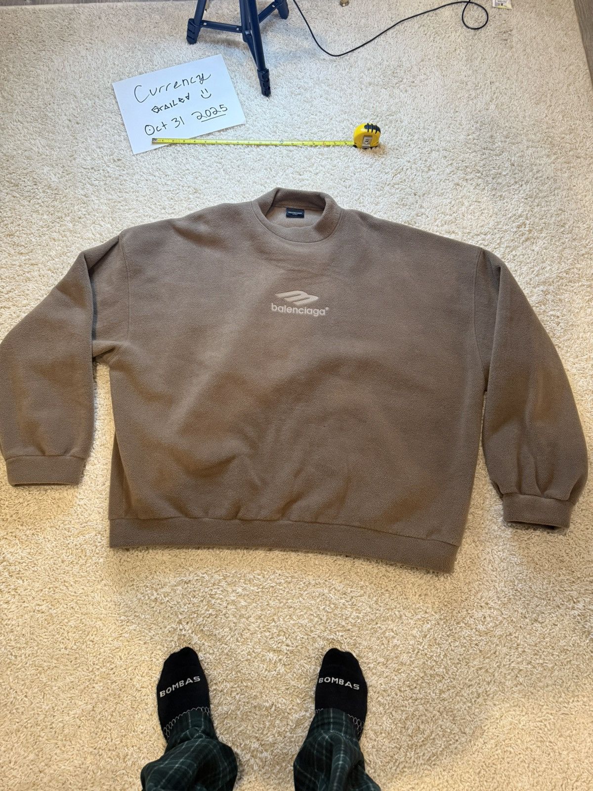 Balenciaga Balenciaga Fuzzy 3B Sweater Size US M / EU 48-50 / 2 - 1 Thumbnail