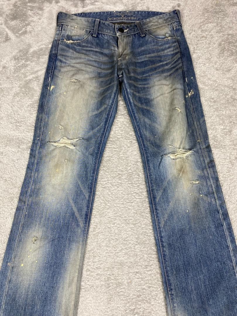 Murder License Vanquish x Murder License Distressed Denim. S070 Size US 32 / EU 48 - 3 Thumbnail