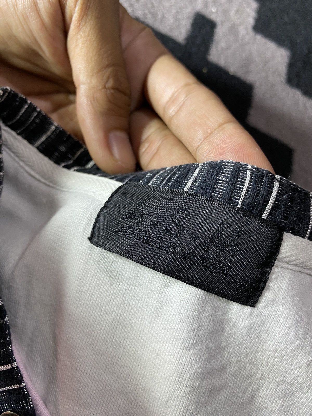 Japanese Brand A.S.M Atelier Sab Men 3 layers tshirts Size US M / EU 48-50 / 2 - 5 Thumbnail