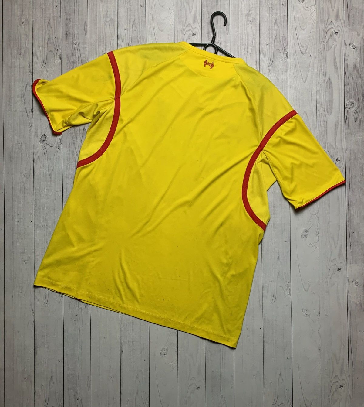 Vintage Vintage Liverpool soccer jersey yellow rare XXXL Size US XXL / EU 58 / 5 - 10 Thumbnail