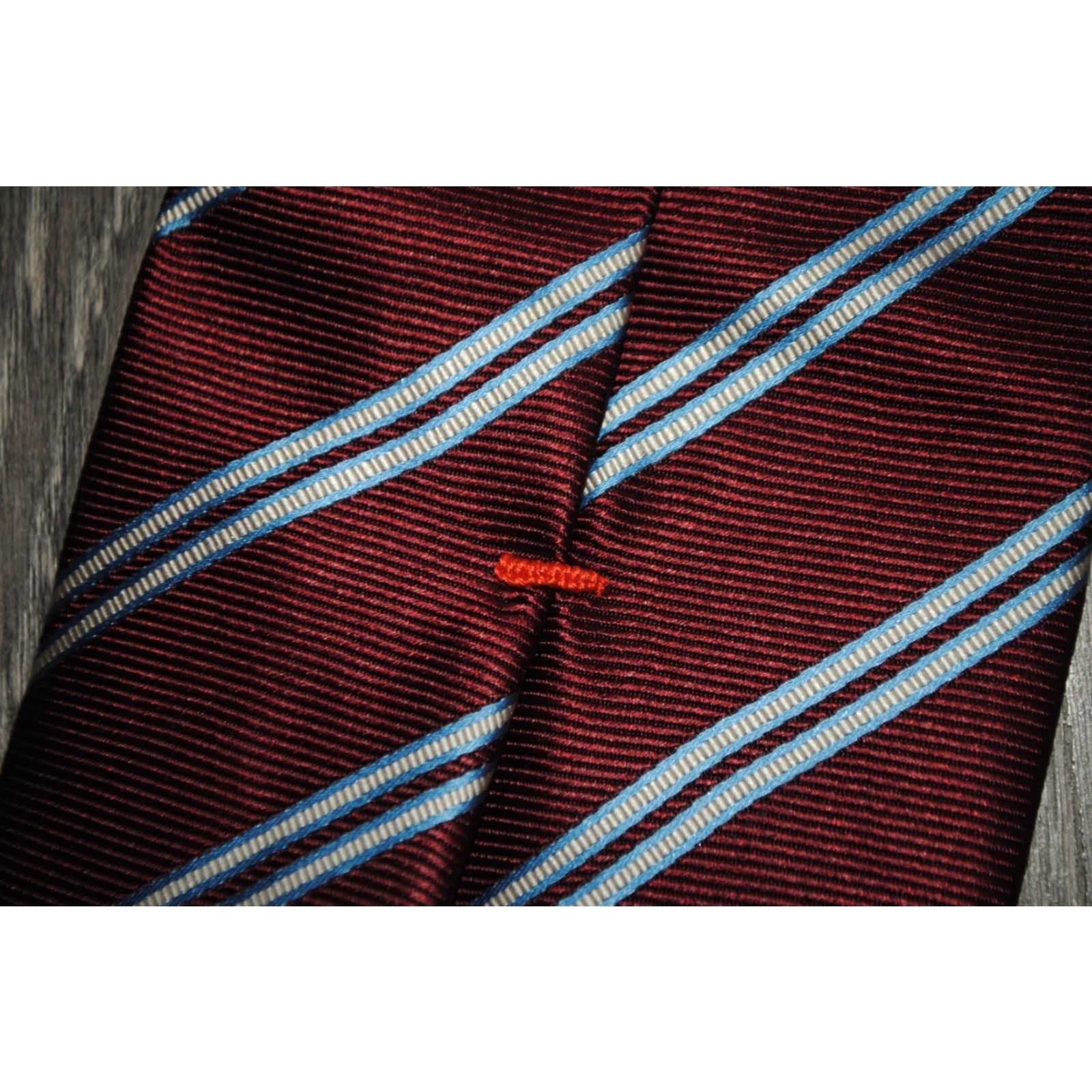 Ermenegildo Zegna ERMENEGILDO ZEGNA MENS SILK DRESS TIE MULTICOLOR STRIPED 100% SILK MINT LUXURY Size ONE SIZE - 8 Thumbnail