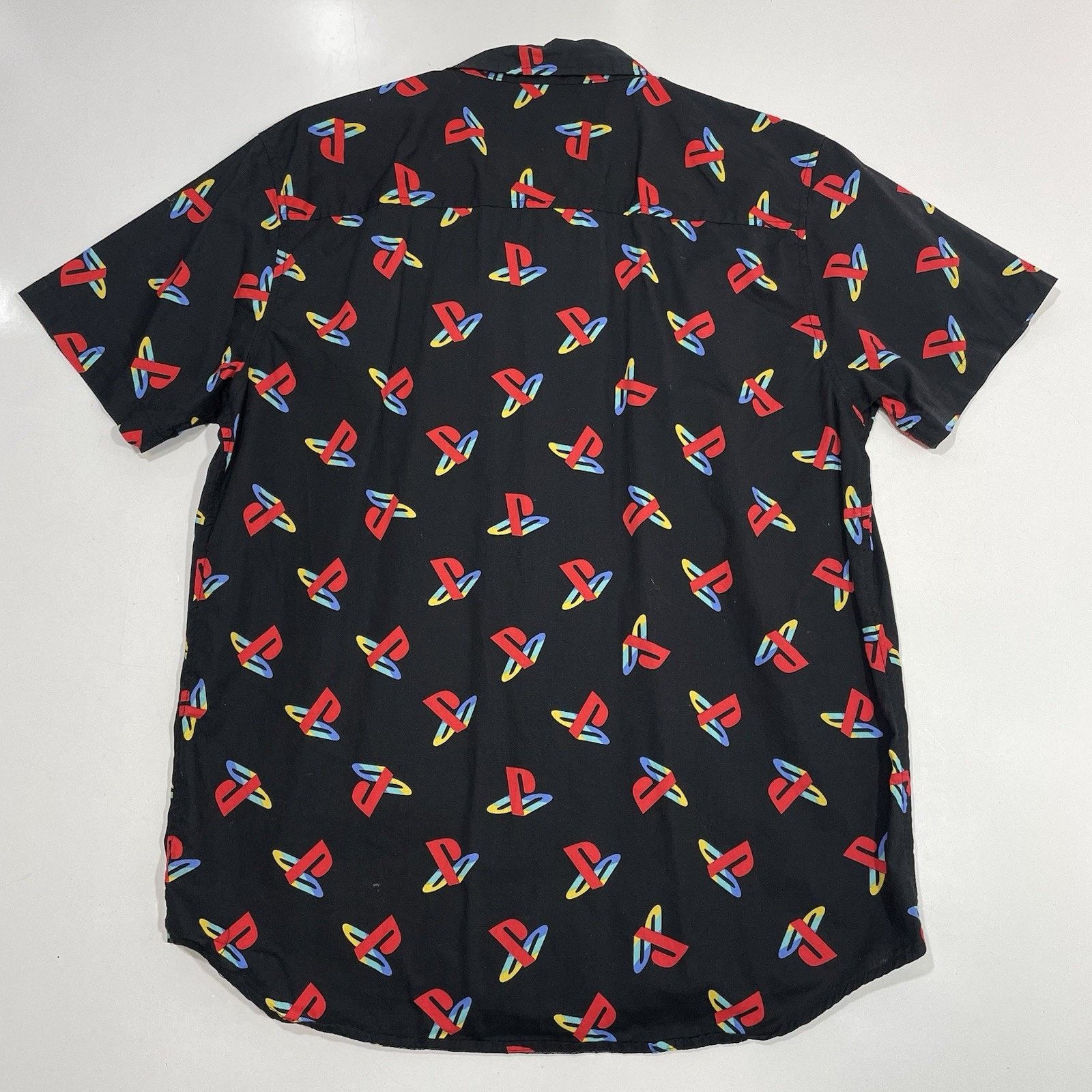Playstation Sony PlayStation Men’s Gaming Logo Shirt L 2018 Size US L / EU 52-54 / 3 - 5 Thumbnail