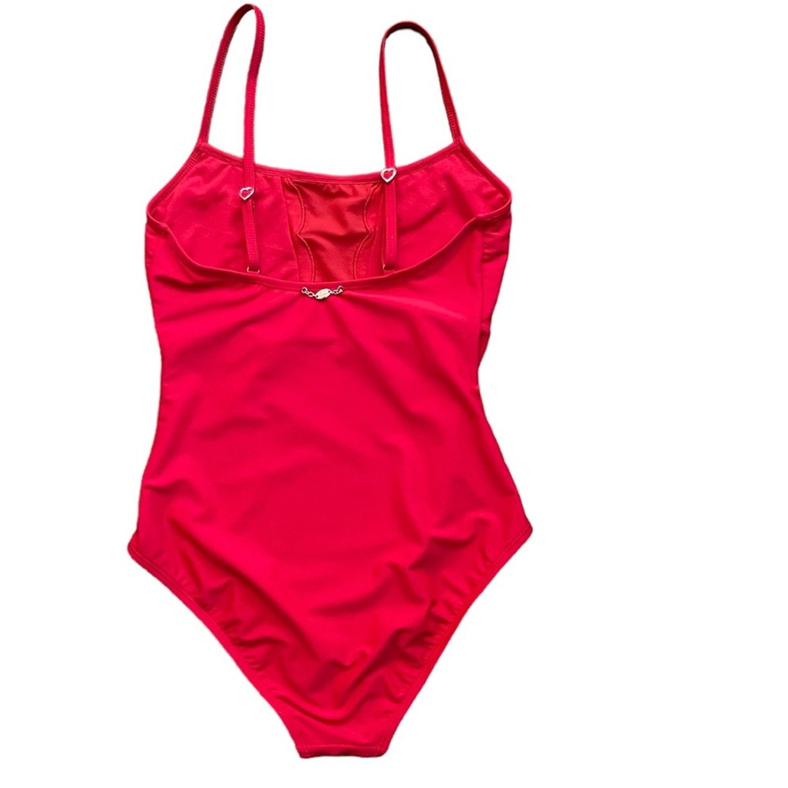 Betsey Johnson Betsy Johnson Red Malibu One piece Swim Suit Size ONE SIZE - 4 Thumbnail