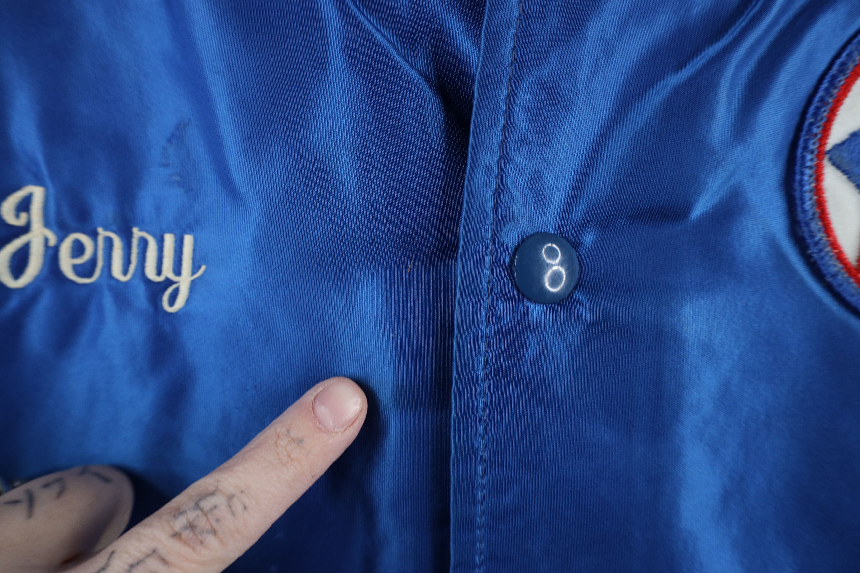 Vintage Vintage 80s Butwin Ruth Baseball Satin Bomber Jacket USA Size US XL / EU 56 / 4 - 6 Thumbnail