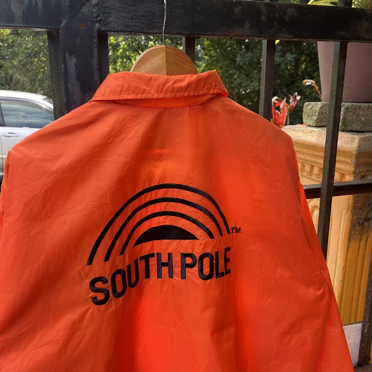 Vintage 🔥Vintage South Pole Big Logo Snap Buttons Coach Light Jacket Size US XL / EU 56 / 4 - 3 Thumbnail