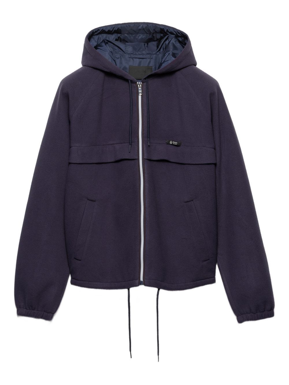 Prada FLEECE HOODED BLOUSON JACKET Size US M / EU 48-50 / 2 - 1 Thumbnail