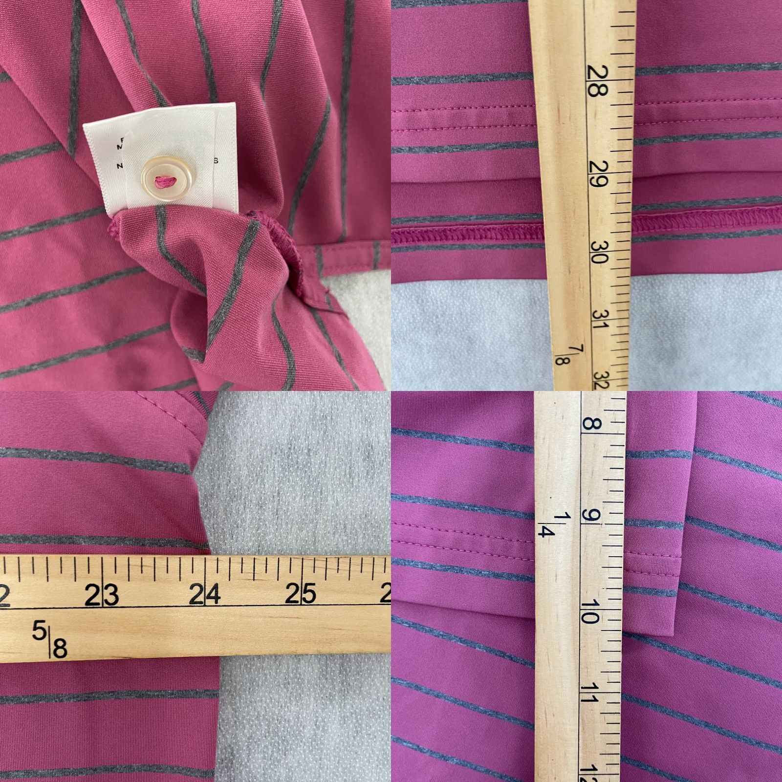 Peter Millar Peter Millar Shirt Adult Large Pink Polo Stripe Summer Comfort Western Amateur L Size US L / EU 52-54 / 3 - 8 Thumbnail