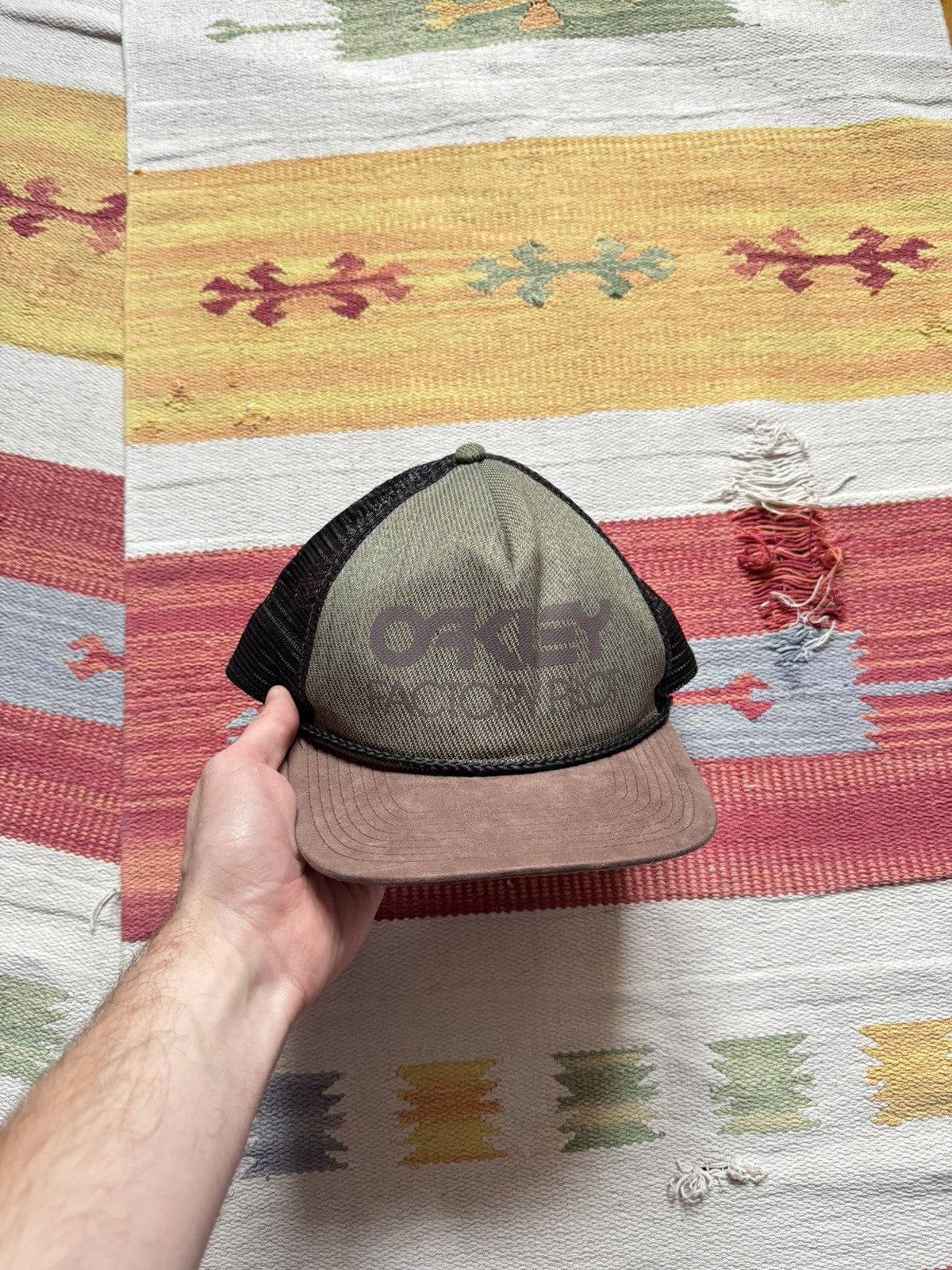 Oakley Oakley 2015 Factory Pilot Khaki Trucker Hat Size ONE SIZE - 1 Thumbnail