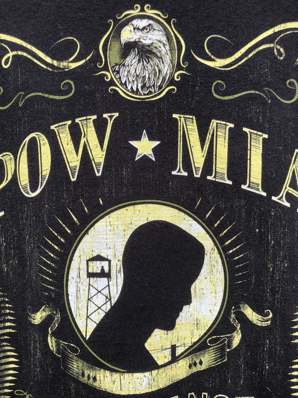 Japanese Brand Vintage Y2K POW MIA You Are Not Forgotten Tshirts Size US L / EU 52-54 / 3 - 8 Thumbnail