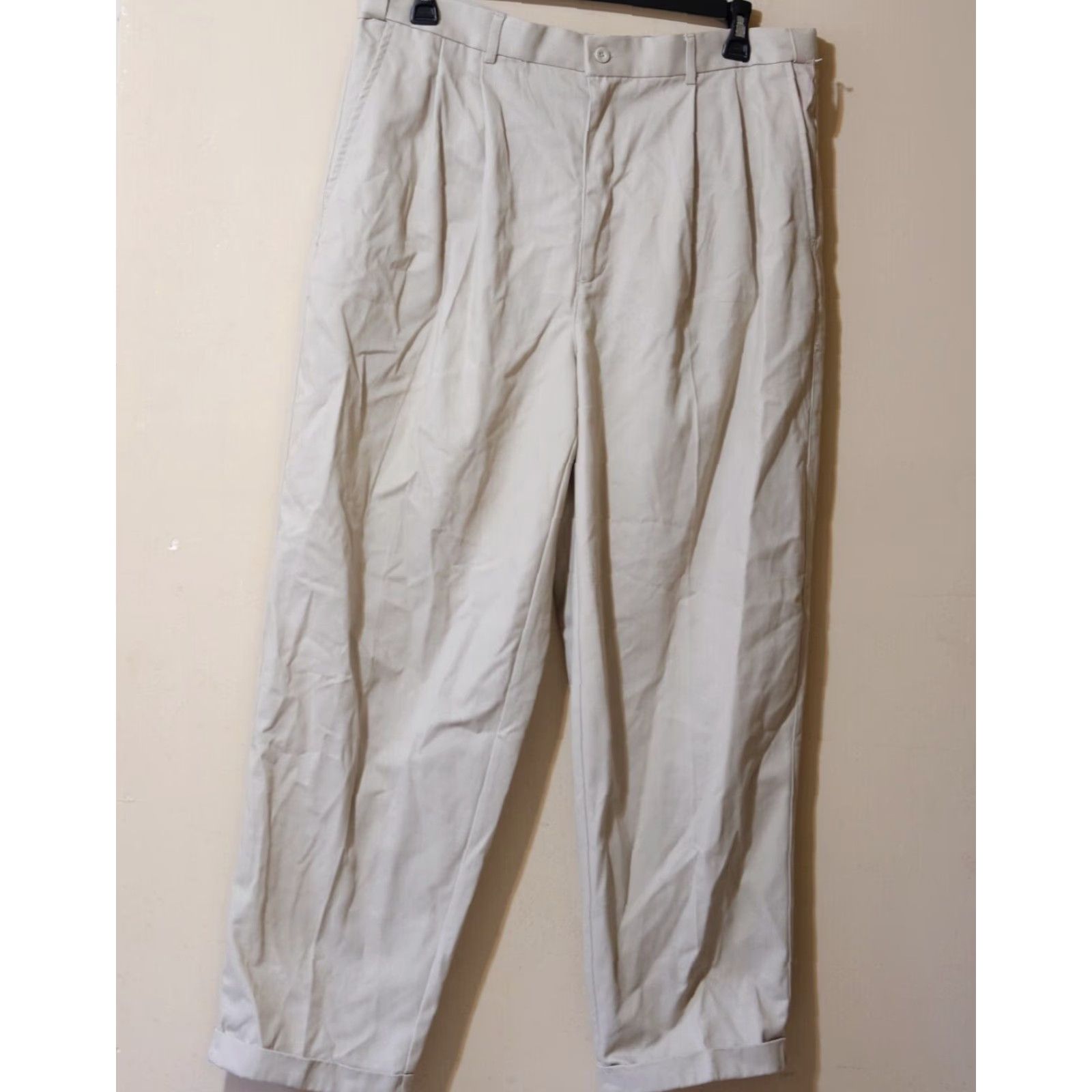 Vintage NWT Puritan Easy Fit Waist Khaki Pants Mens 40 x 30 Cotton/Polyester #p62-14 Size US 40 / EU 56 - 2 Thumbnail