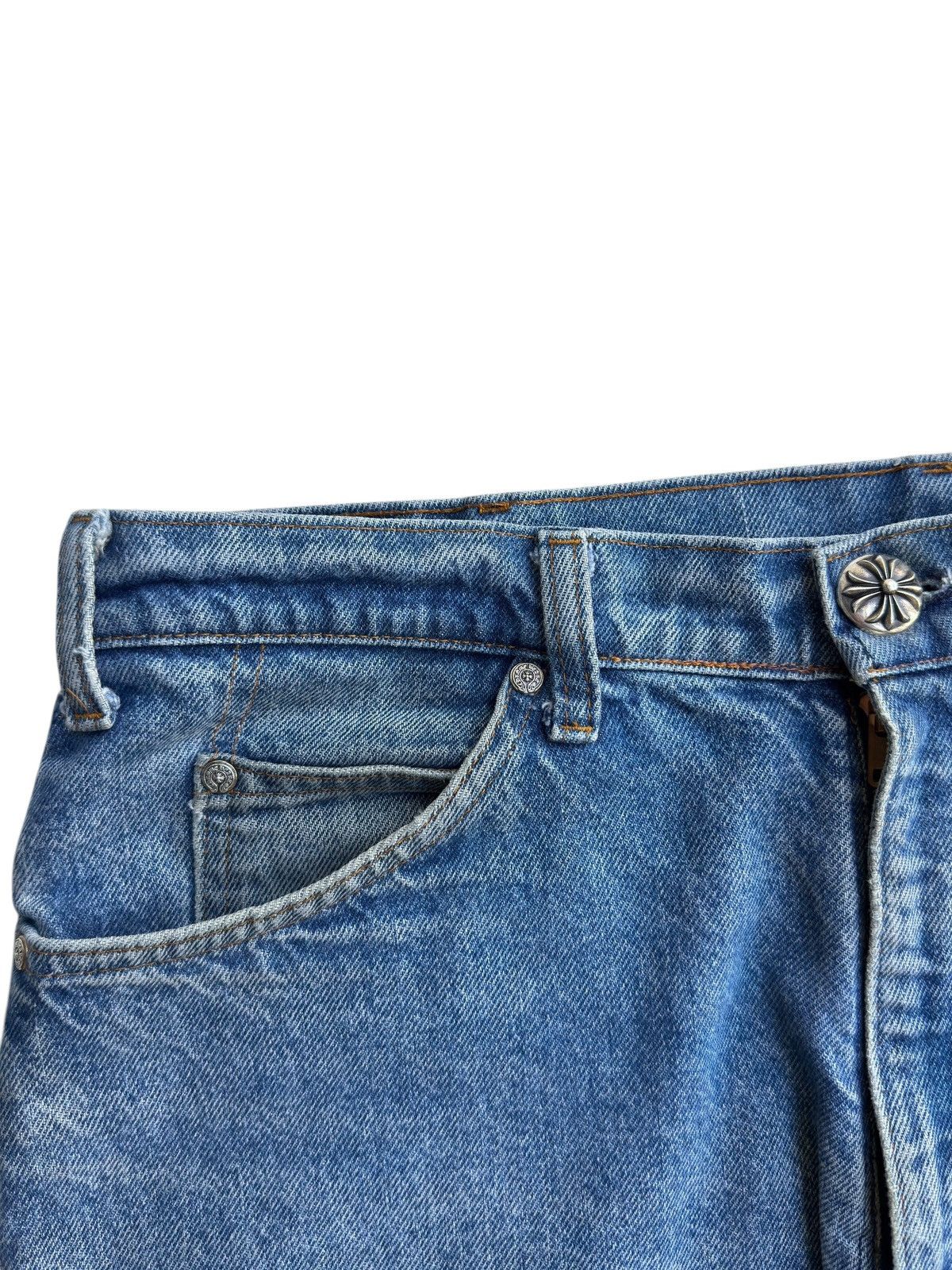 Chrome Hearts Chrome Hearts Flooded Patched 517 Levi’s Denim Jeans Size US 36 / EU 52 - 10 Thumbnail