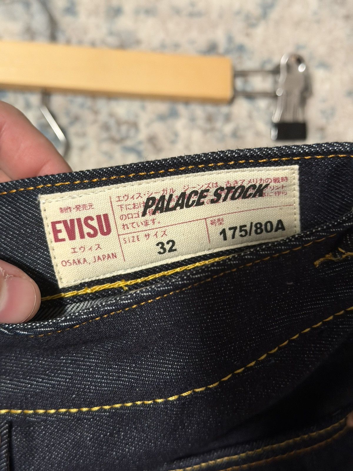 Evisu × Palace Palace Evisu Raw Denim Short Size US 32 / EU 48 - 4 Thumbnail