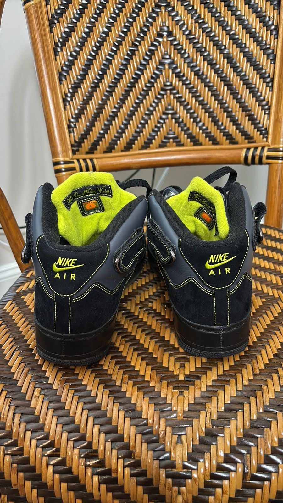 Jordan Brand × Nike Jordan Force Fusion 5 Black Bright Cactus 322882-031 Size US 10 / EU 43 - 4 Thumbnail