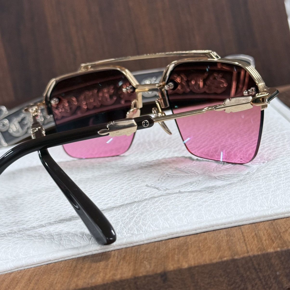 Chrome Hearts Chrome Hearts BI ESSEM 1/1 ‘Pink Ombre’ Sunglasses Size ONE SIZE - 11 Thumbnail