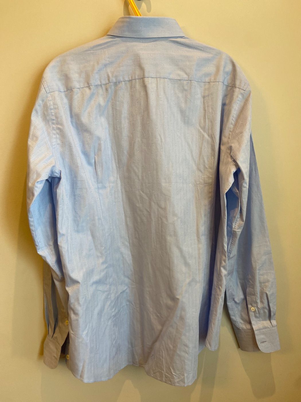 Salvatore Ferragamo Salvatore Ferragamo Dress Shirt Bright Sky Size XL Size US XL / EU 56 / 4 - 2 Thumbnail