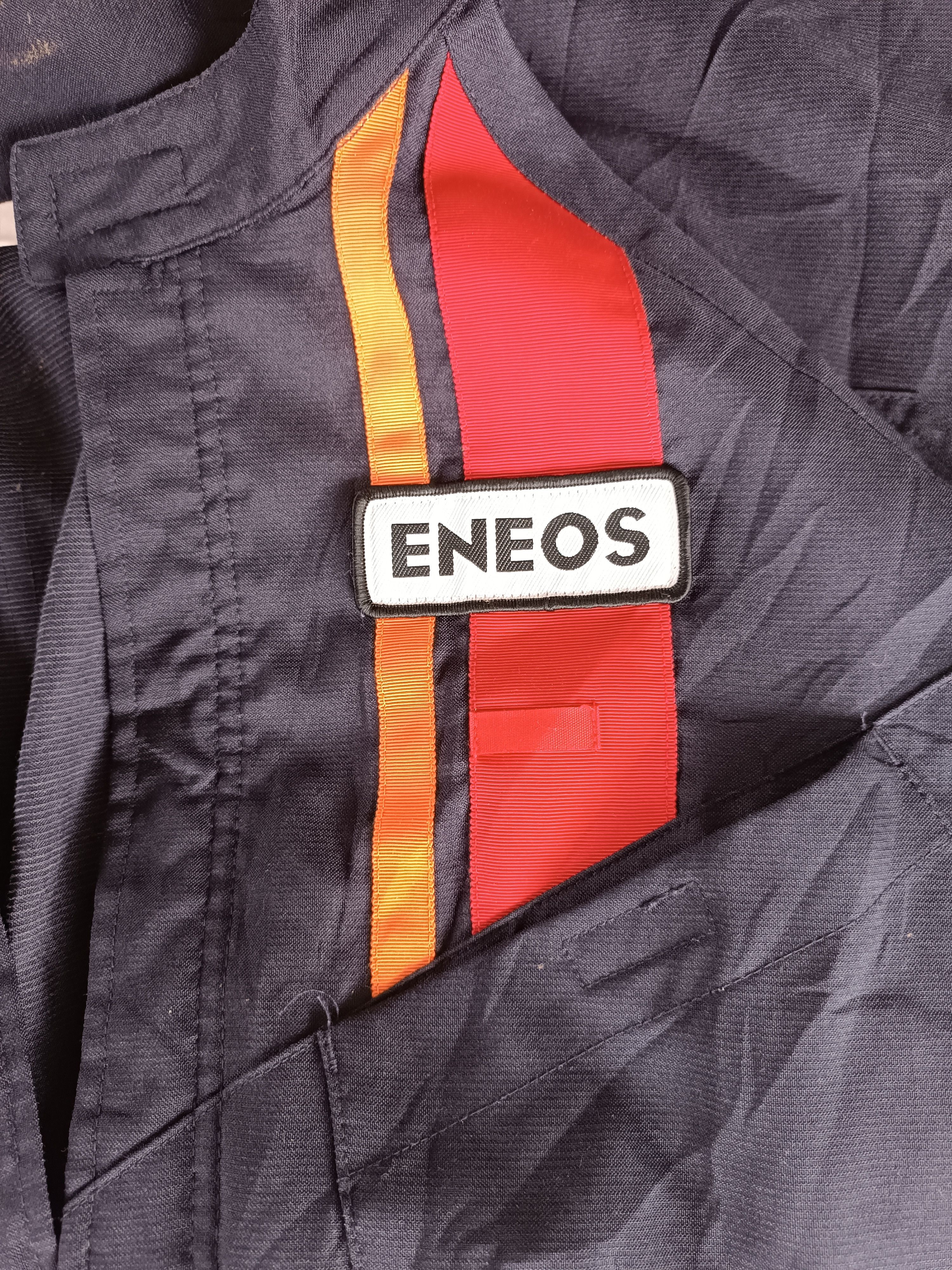 Japanese Brand × Vintage Vintage ENEOS Coveralls Racing Suits CR01 Size US 36 / EU 52 - 15 Thumbnail